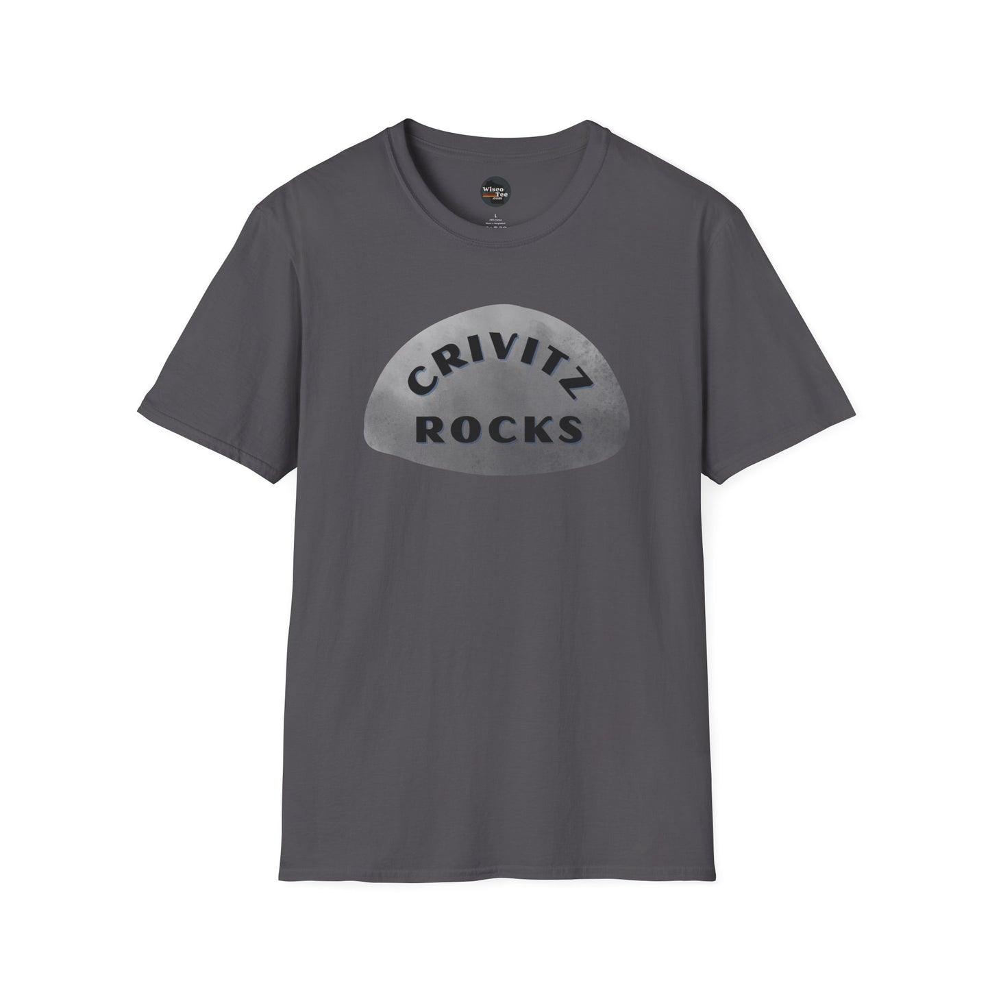 "CRIVITZ ROCKS" Unisex Softstyle T-Shirt - Casual Comfort for Every Occasion