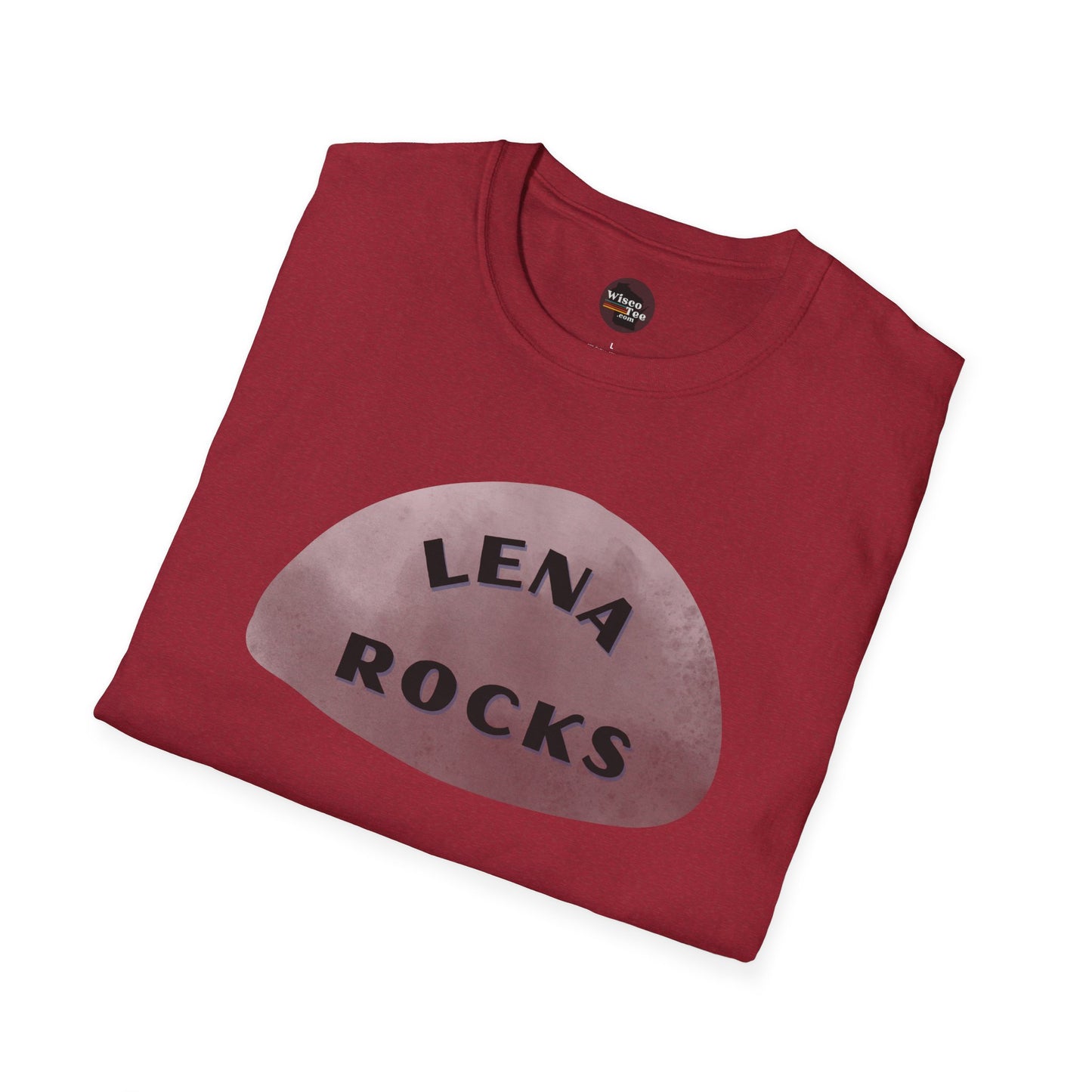 "LENA ROCKS" Unisex Softstyle T-Shirt - Casual Comfort for Every Occasion