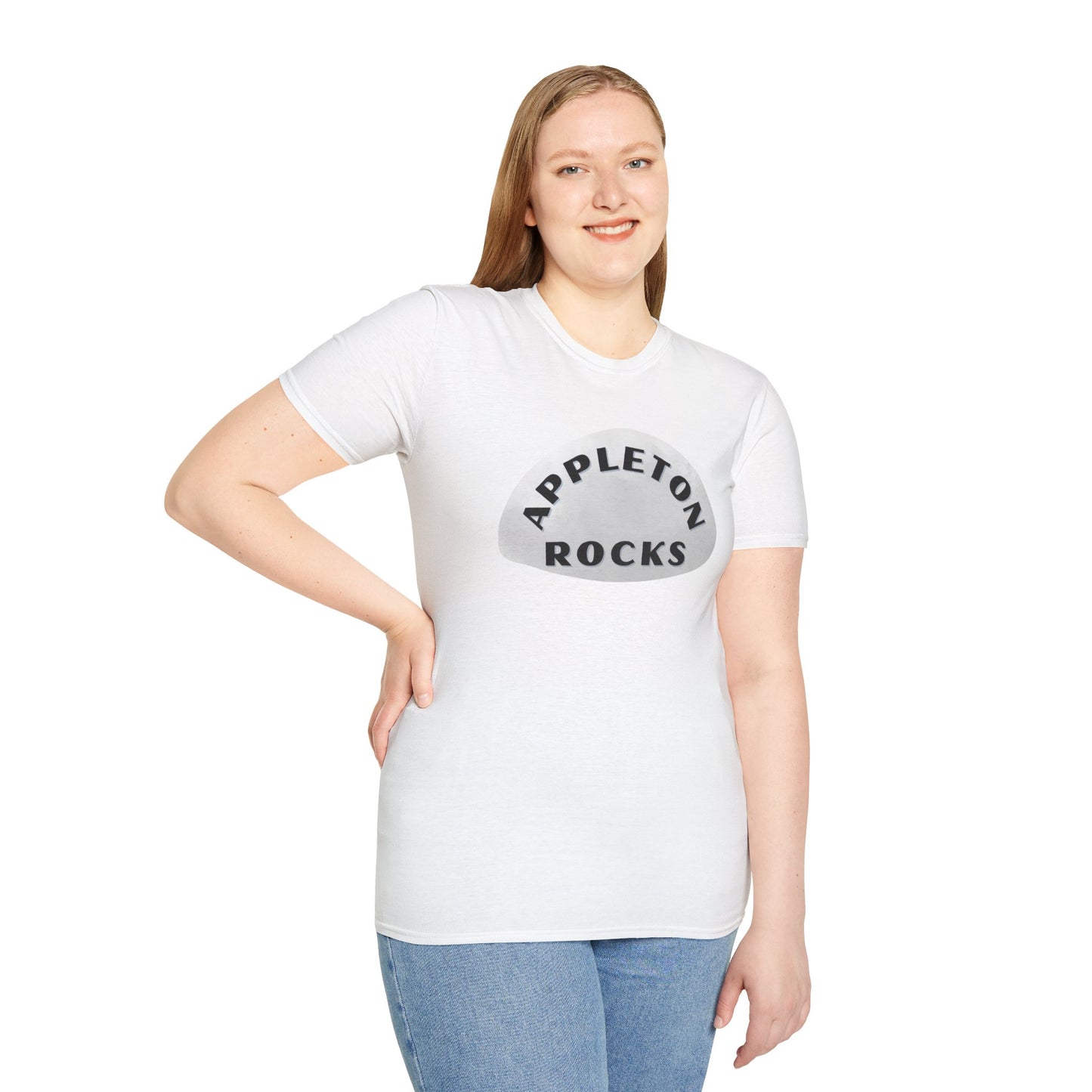 "APPLETON ROCKS" Unisex Softstyle T-Shirt - Casual Comfort for Every Occasion