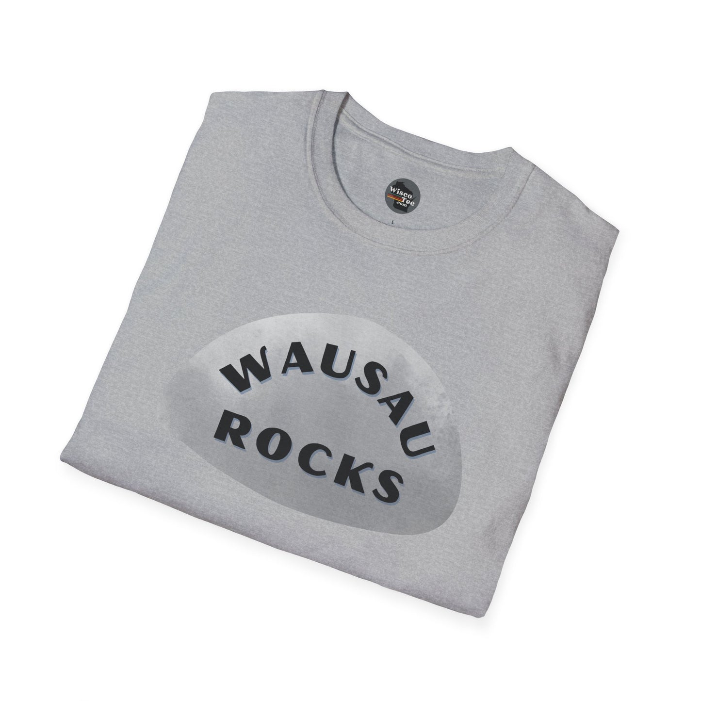 "WAUSAU ROCKS" Unisex Softstyle T-Shirt - Casual Comfort for Every Occasion