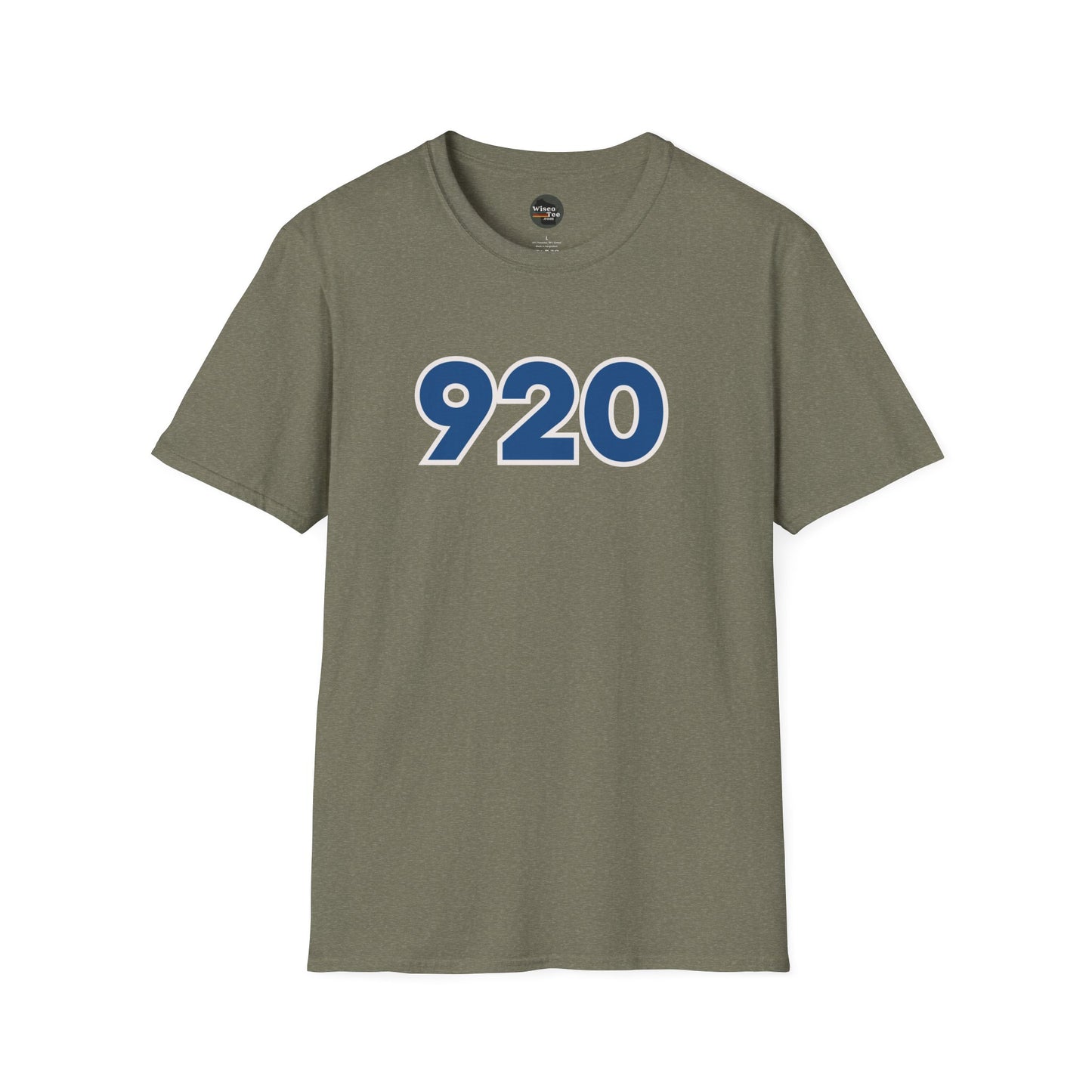 "920" Area Code Pride - Unisex Softstyle T-Shirt - Casual Comfort for Every Occasion