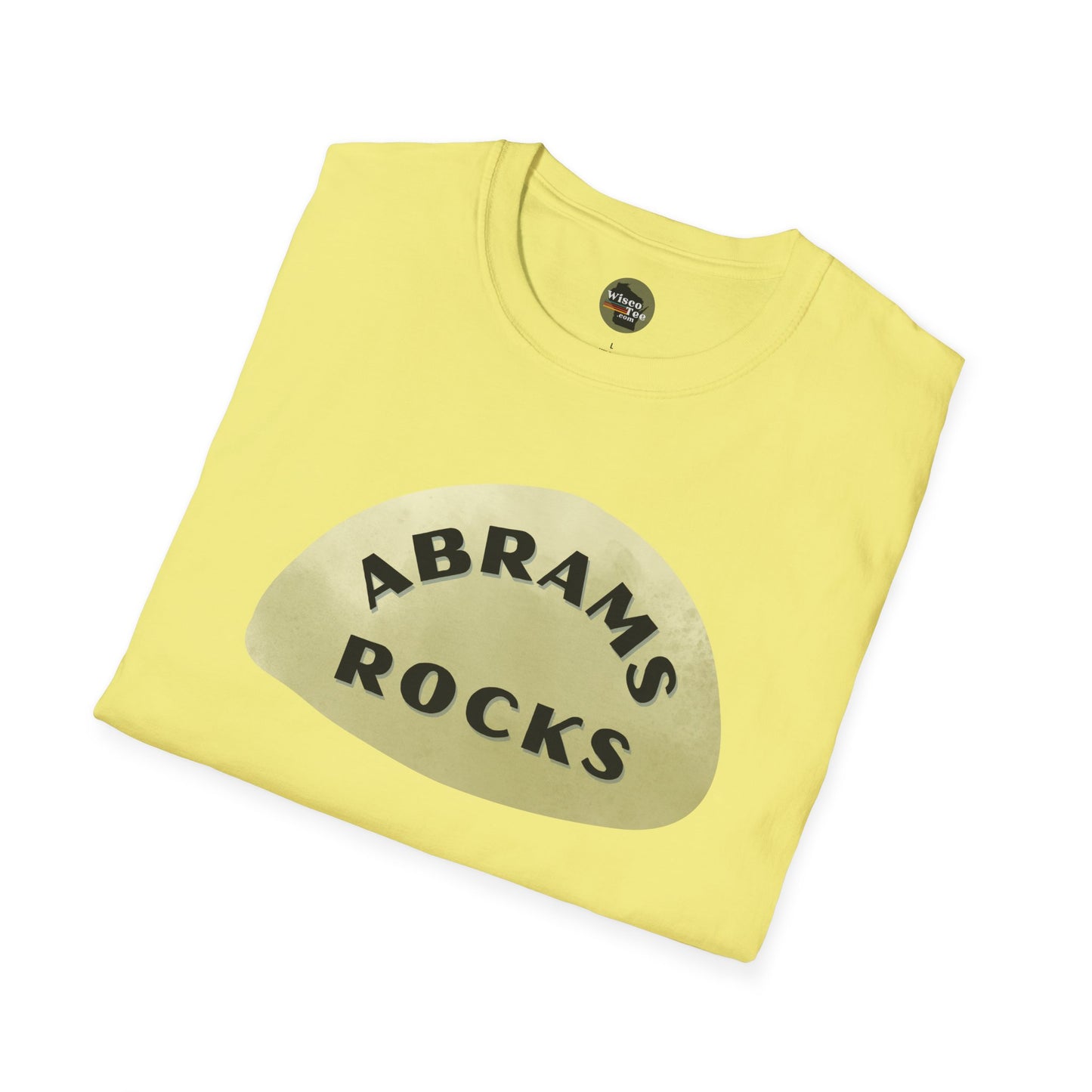 "ABRAMS ROCKS" Unisex Softstyle T-Shirt - Casual Comfort for Every Occasion