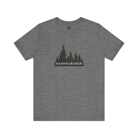Ashwaubenon Forest Graphic Unisex Tee - Nature Inspired Short Sleeve Shirt