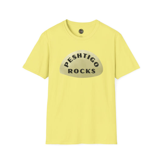"PESHTIGO ROCKS" Unisex Softstyle T-Shirt - Casual Comfort for Every Occasion
