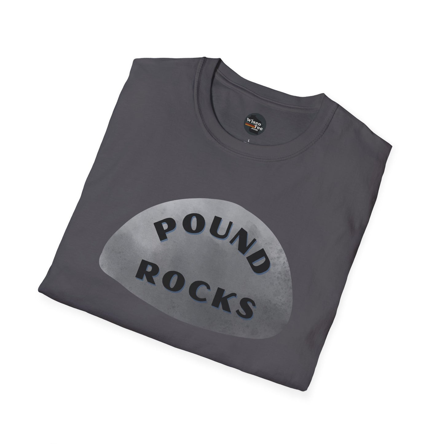 "POUND ROCKS" Unisex Softstyle T-Shirt - Casual Comfort for Every Occasion