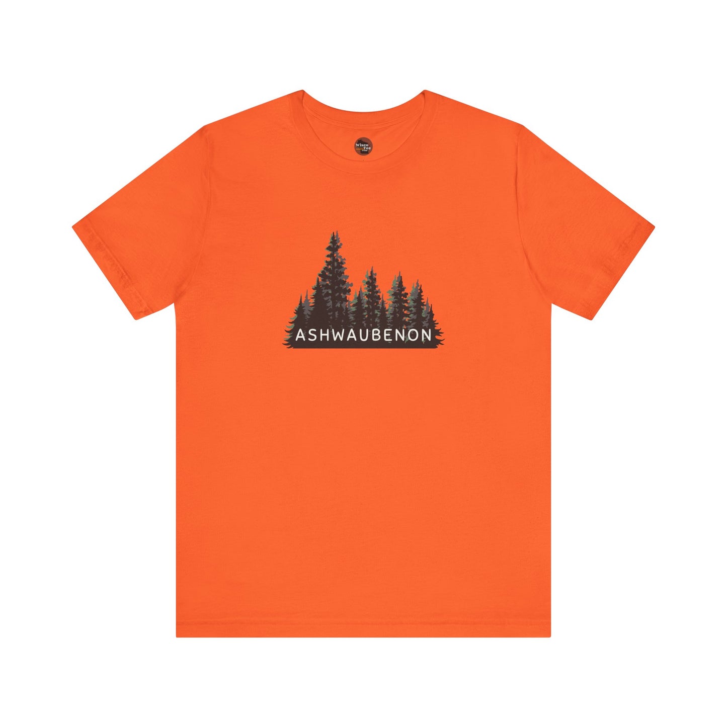 Ashwaubenon Forest Graphic Unisex Tee - Nature Inspired Short Sleeve Shirt