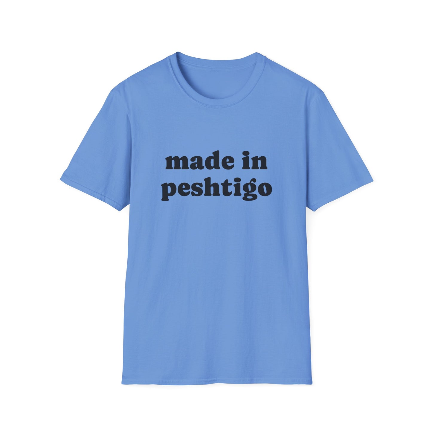 "Made in Peshtigo" Unisex Softstyle T-Shirt - Casual Comfort for Every Occasion