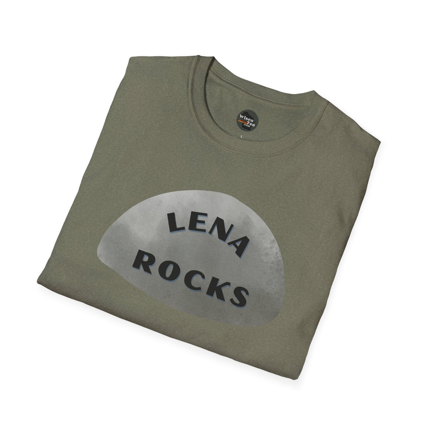 "LENA ROCKS" Unisex Softstyle T-Shirt - Casual Comfort for Every Occasion