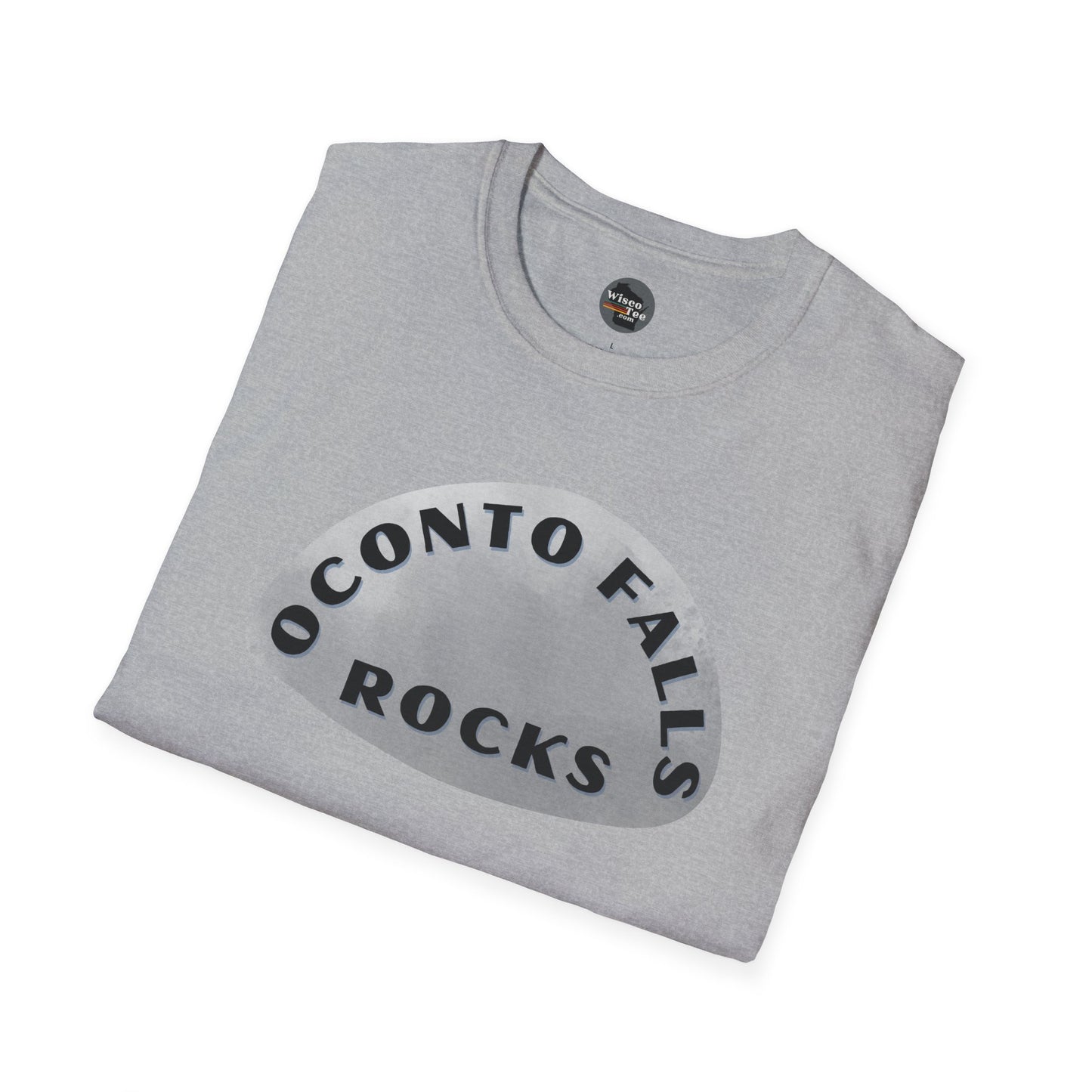 "OCONTO FALLS ROCKS" Unisex Softstyle T-Shirt - Casual Comfort for Every Occasion