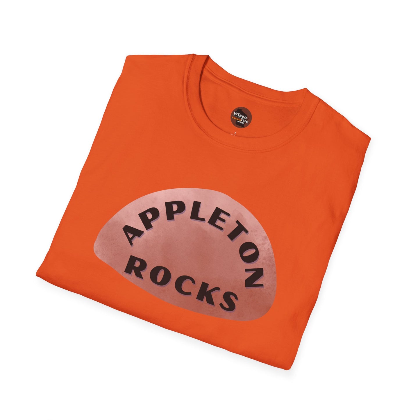 "APPLETON ROCKS" Unisex Softstyle T-Shirt - Casual Comfort for Every Occasion