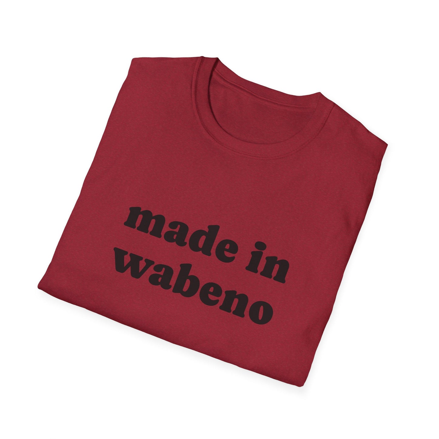 "Made in Wabeno" Unisex Softstyle T-Shirt - Casual Comfort for Every Occasion