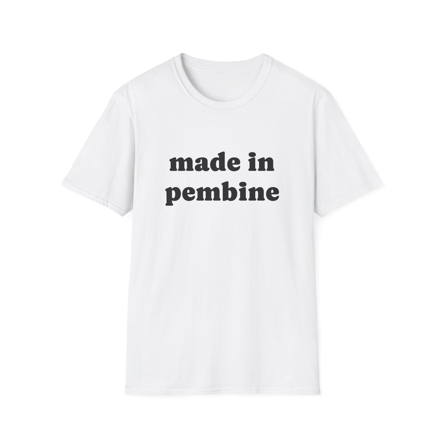 "Made in Pembine" Unisex Softstyle T-Shirt - Casual Comfort for Every Occasion