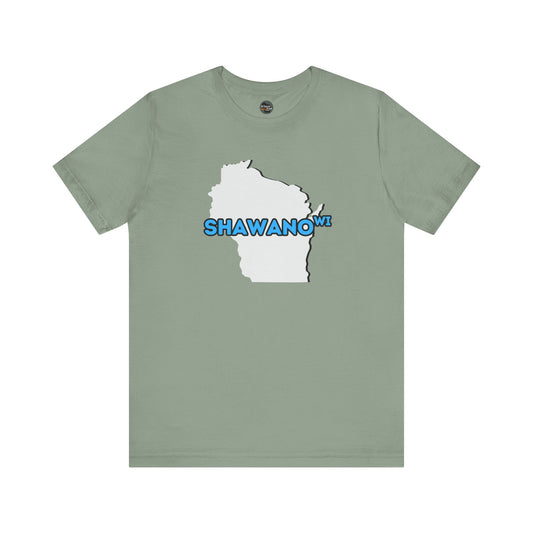 Shawano WI - Wisconsin City Pride T-shirt - Beautifully Soft and Comfortable