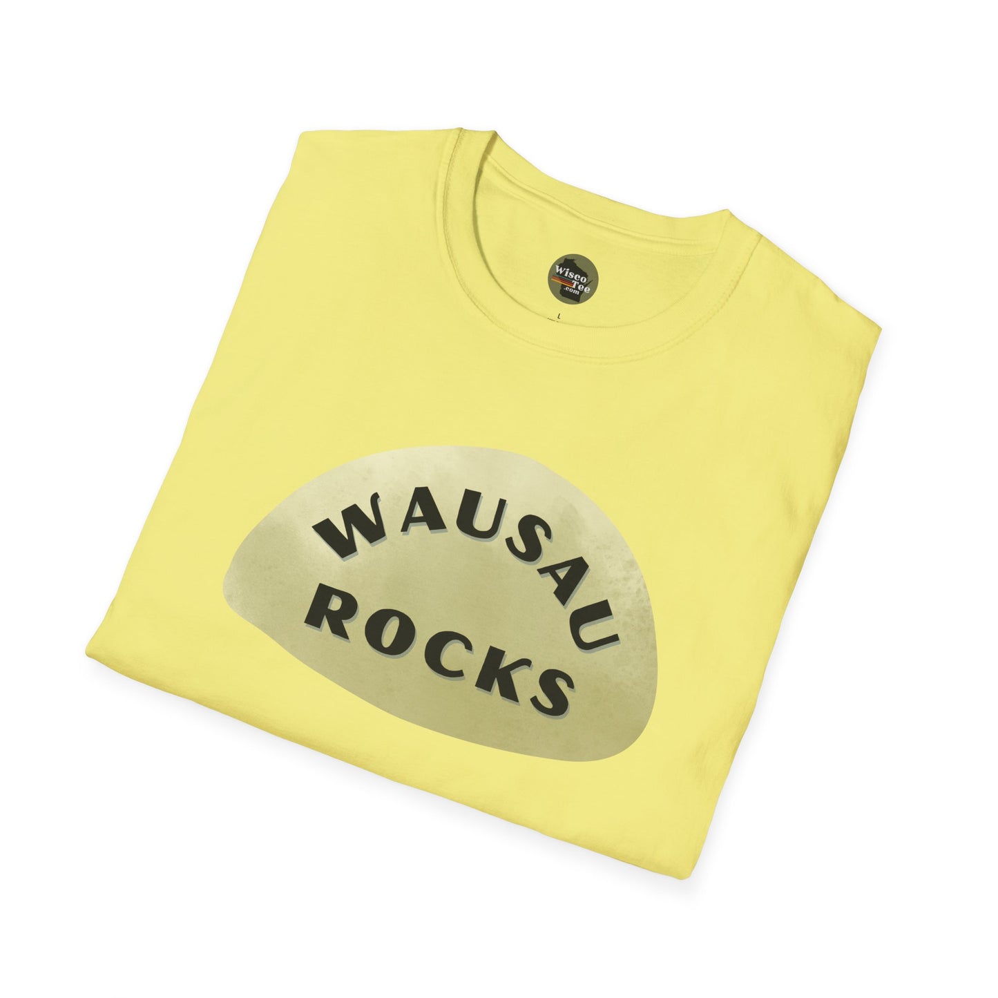 "WAUSAU ROCKS" Unisex Softstyle T-Shirt - Casual Comfort for Every Occasion