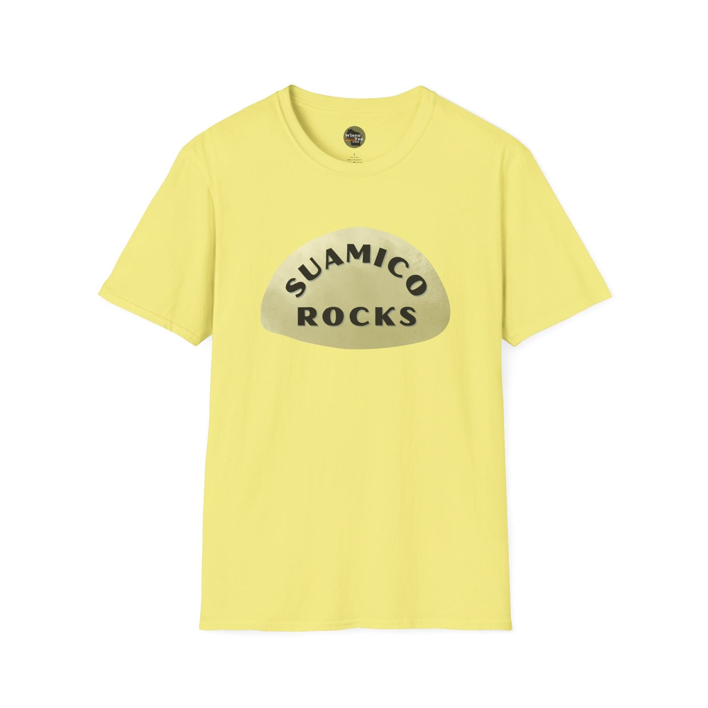 "SUAMICO ROCKS" Unisex Softstyle T-Shirt - Casual Comfort for Every Occasion