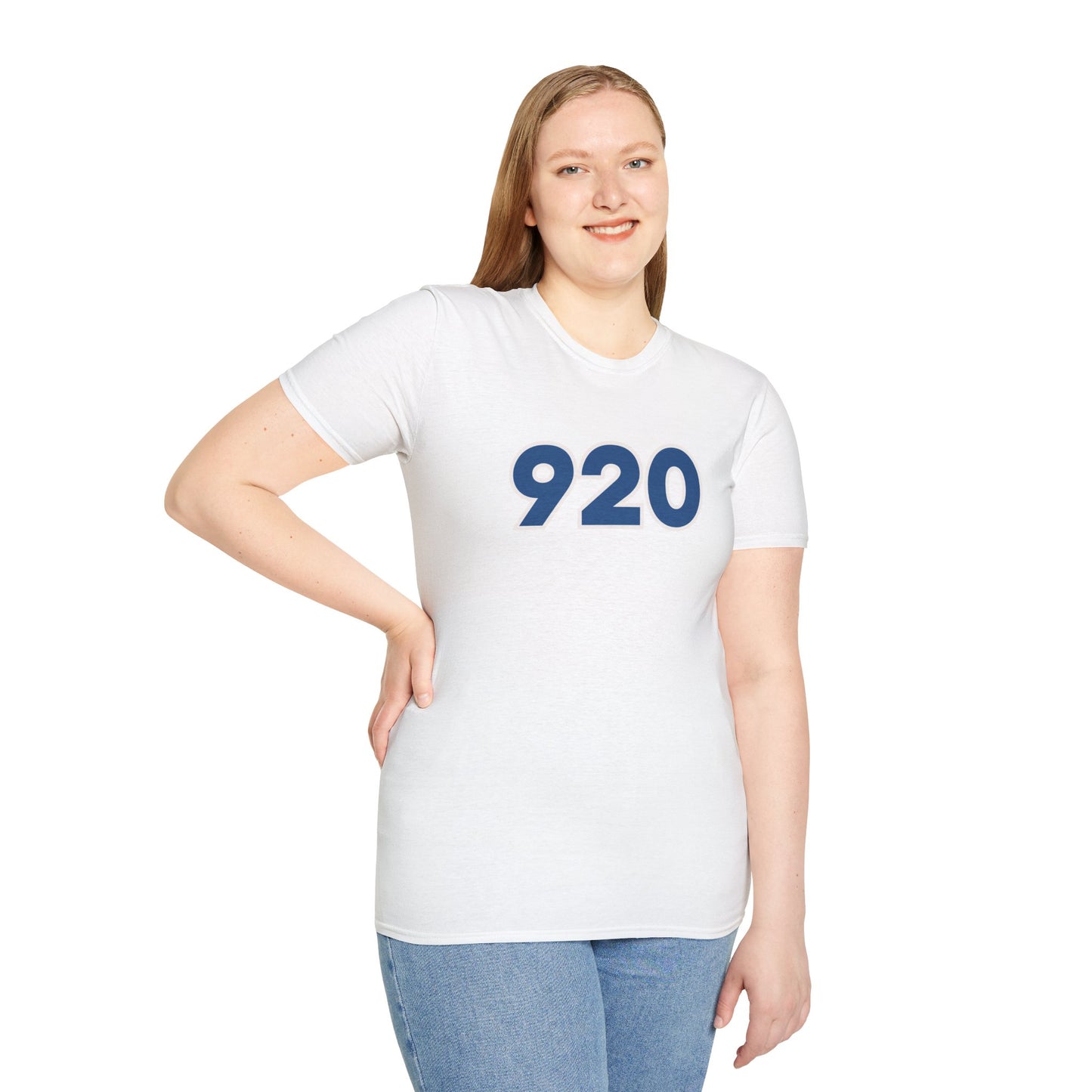"920" Area Code Pride - Unisex Softstyle T-Shirt - Casual Comfort for Every Occasion