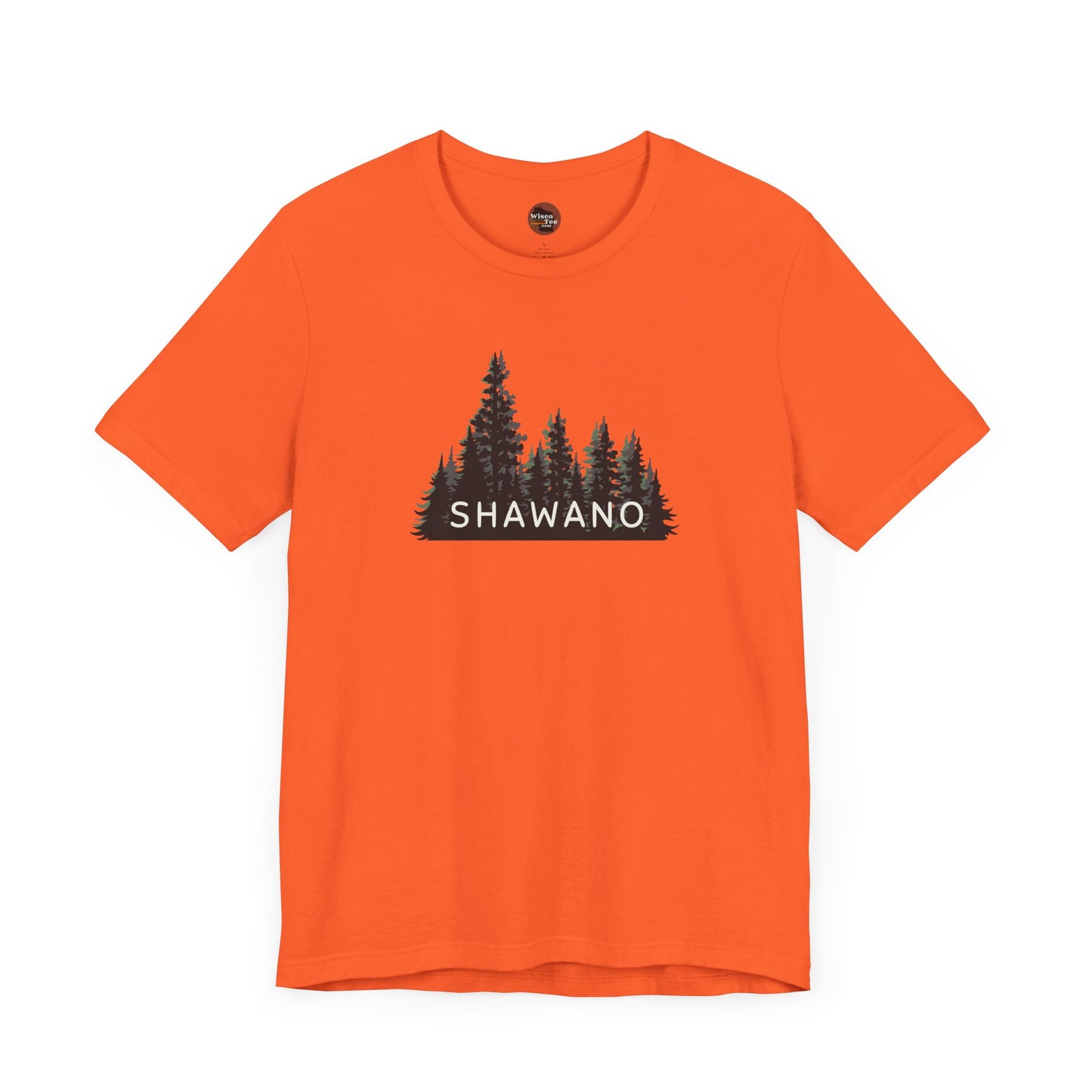 Shawano Forest Graphic Unisex Tee - Nature Inspired Short Sleeve Shirt