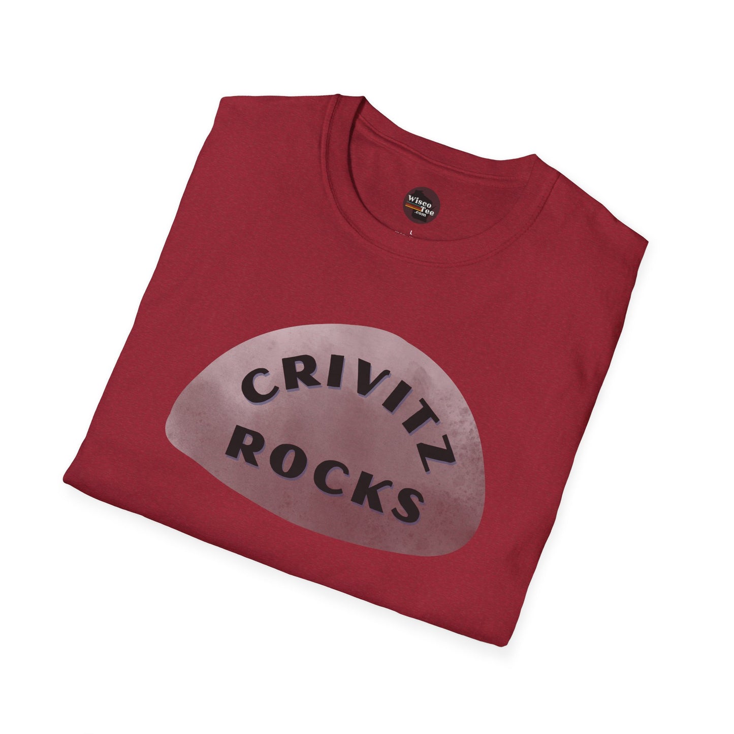 "CRIVITZ ROCKS" Unisex Softstyle T-Shirt - Casual Comfort for Every Occasion