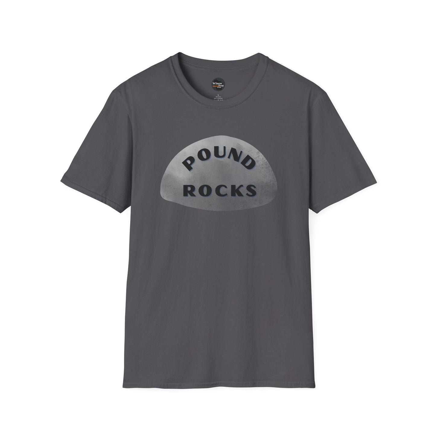 "POUND ROCKS" Unisex Softstyle T-Shirt - Casual Comfort for Every Occasion