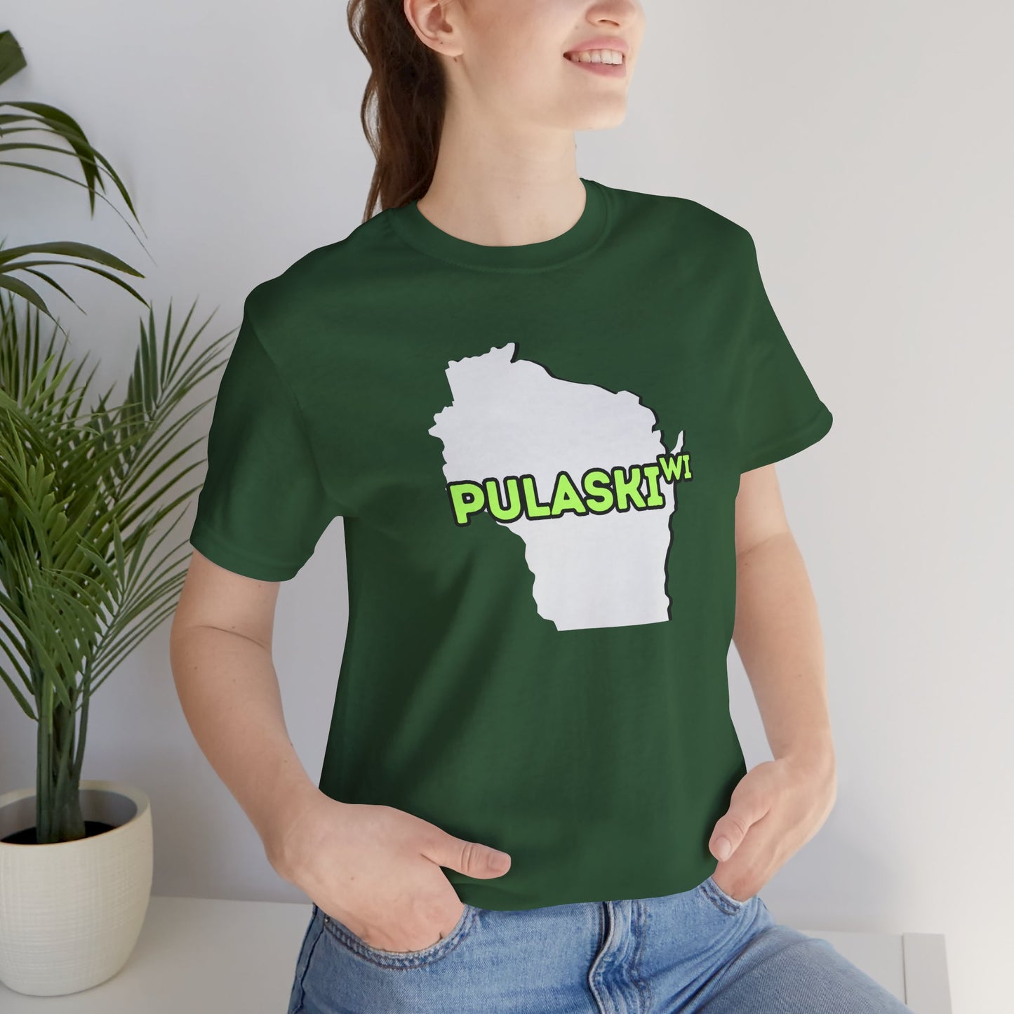 Pulaski WI - Wisconsin City Pride T-shirt - Beautifully Soft and Comfortable