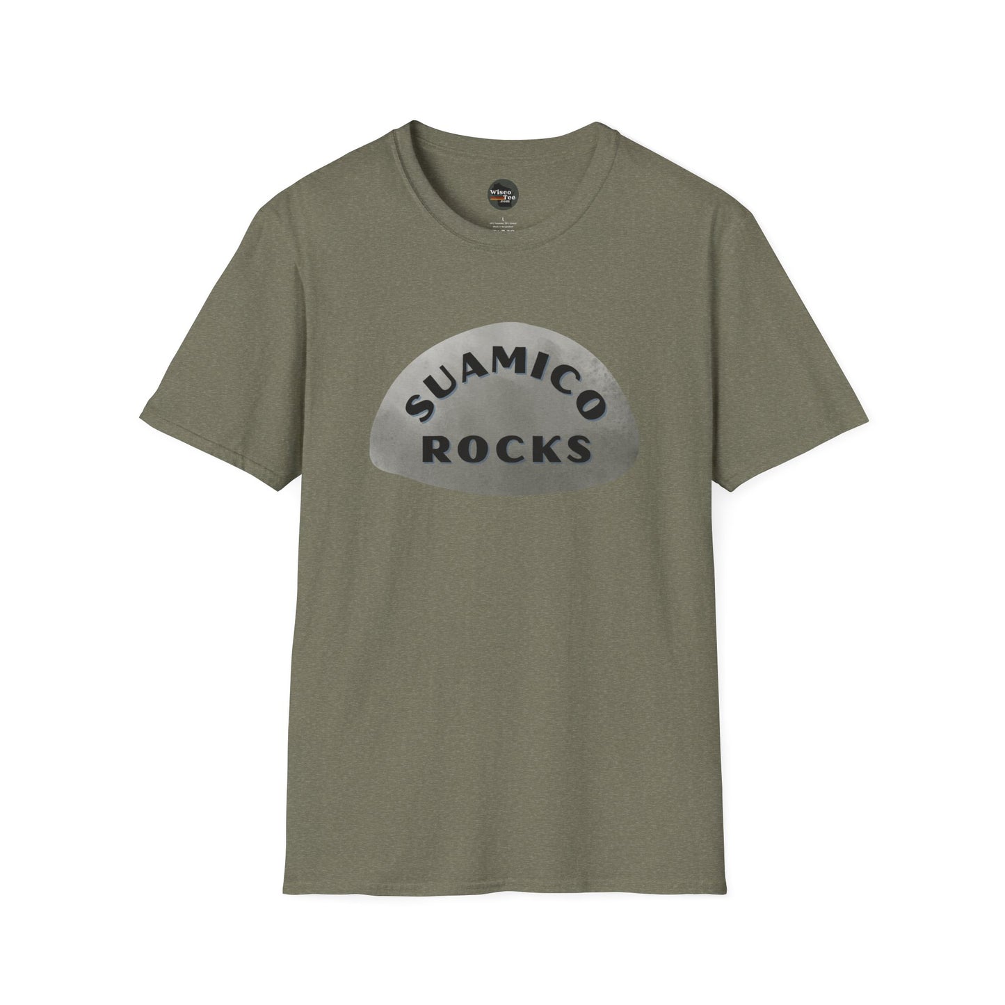 "SUAMICO ROCKS" Unisex Softstyle T-Shirt - Casual Comfort for Every Occasion