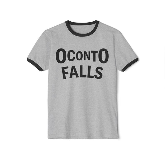 Oconto Falls - Unisex Cotton Ringer T-Shirt