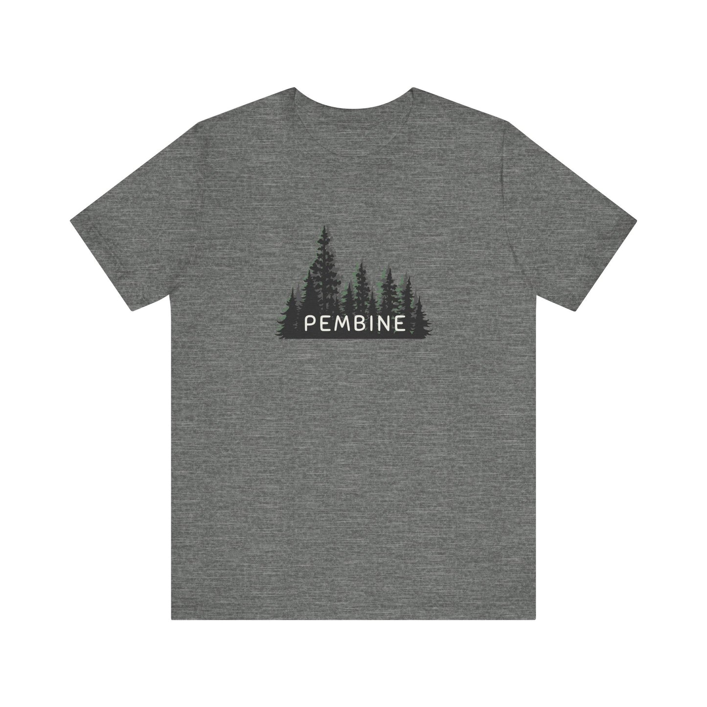 Pembine Forest Graphic Unisex Tee - Nature Inspired Short Sleeve Shirt
