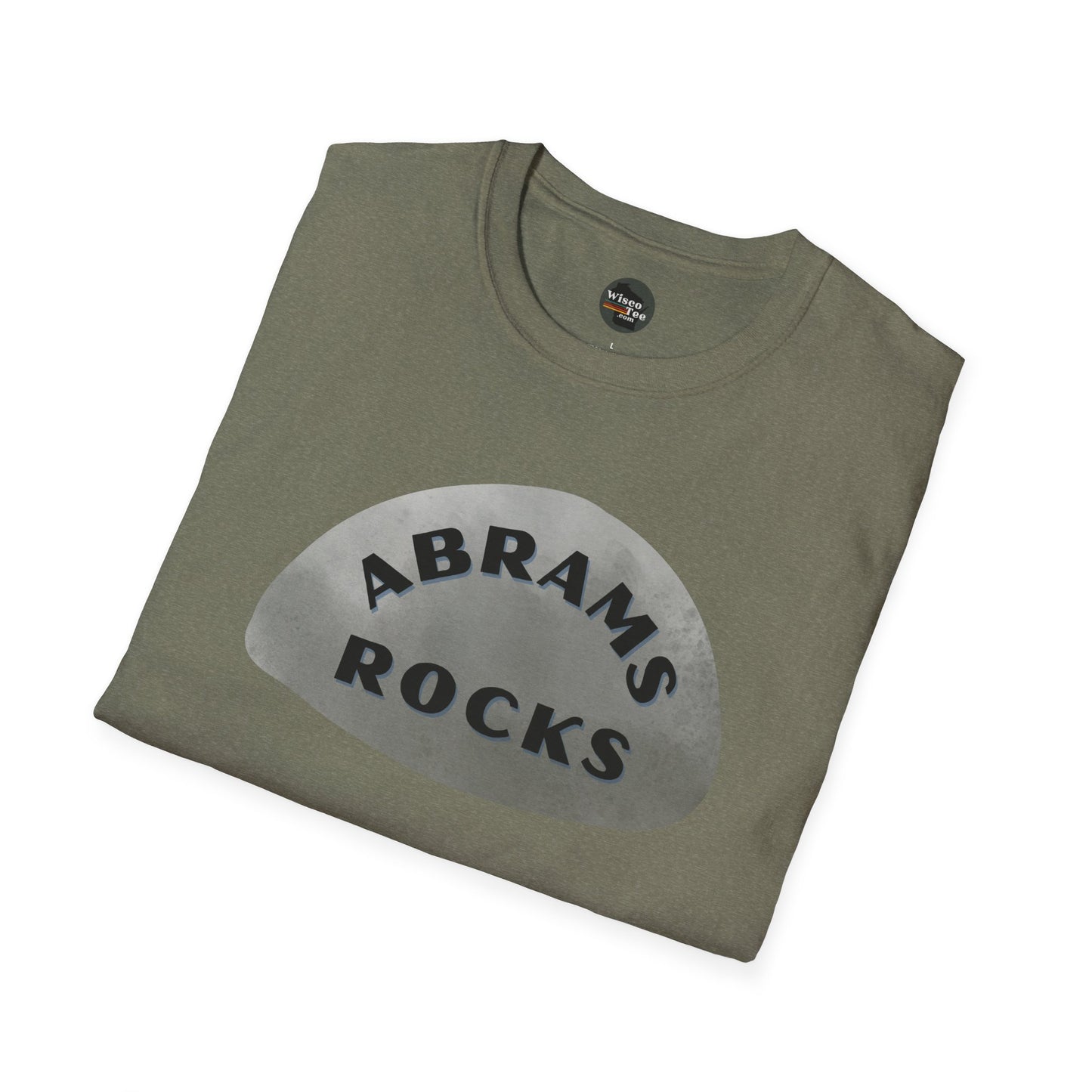 "ABRAMS ROCKS" Unisex Softstyle T-Shirt - Casual Comfort for Every Occasion