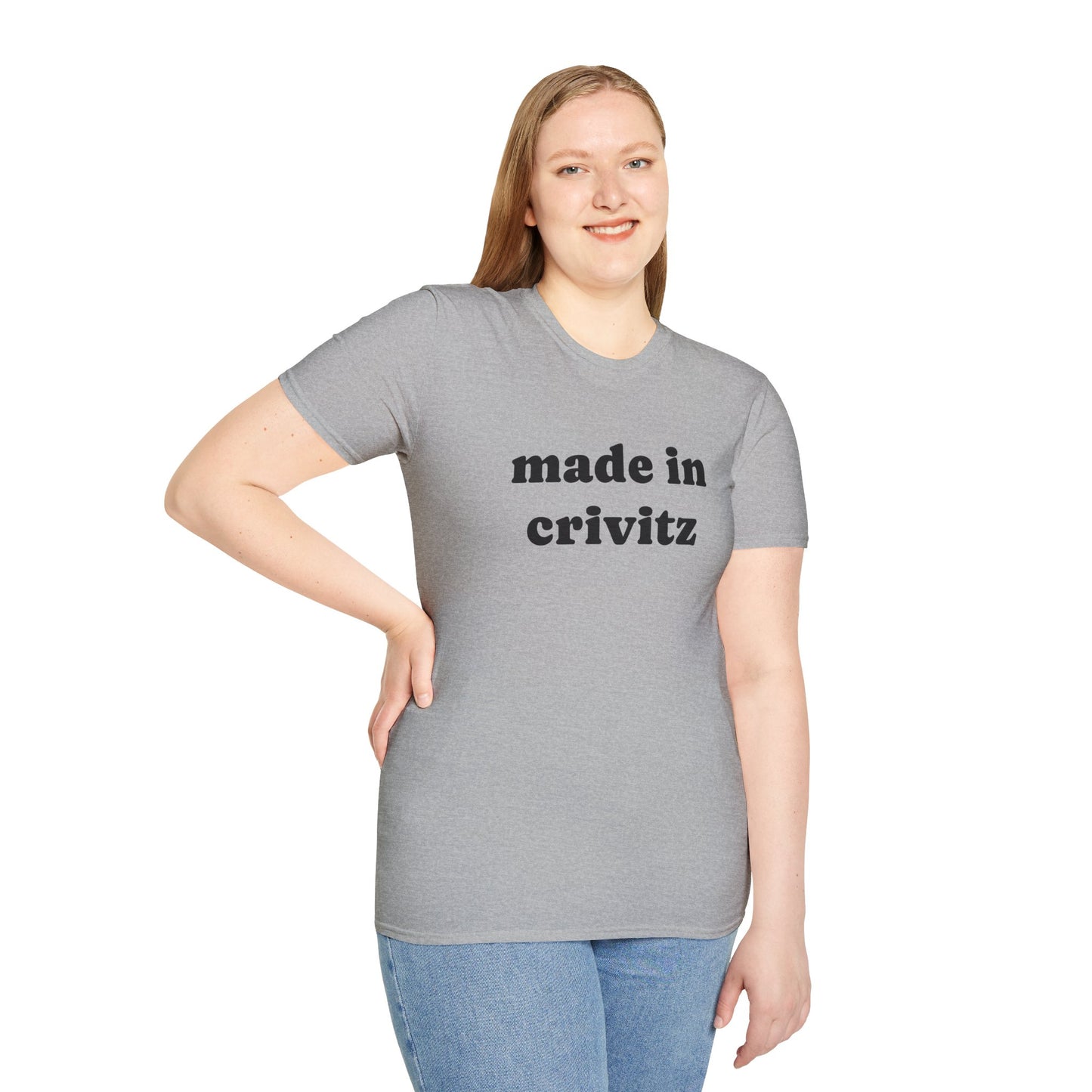 "Made in Crivitz" Unisex Softstyle T-Shirt - Casual Comfort for Every Occasion