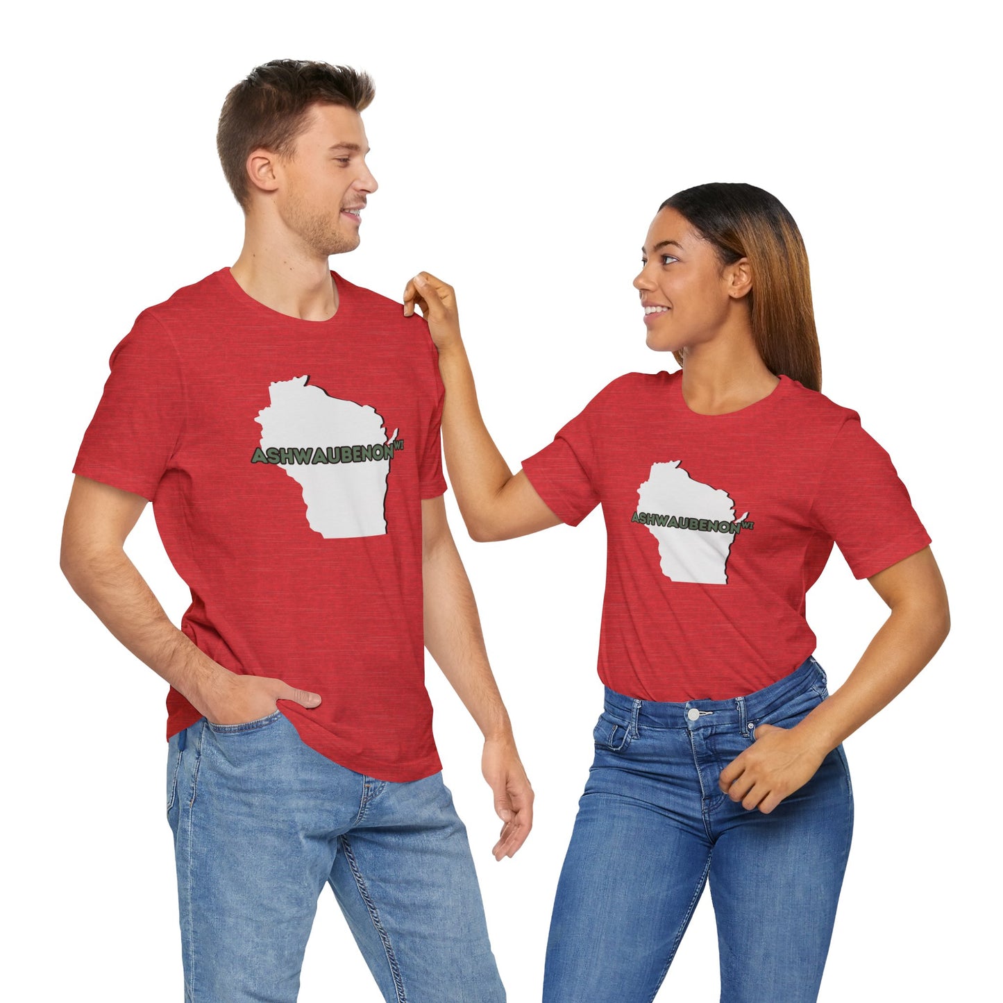 Ashwaubenon WI - Wisconsin City Pride T-shirt - Beautifully Soft and Comfortable