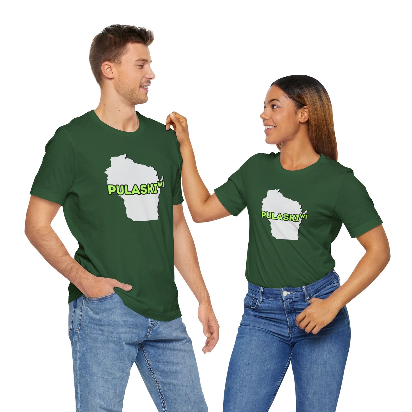 Pulaski WI - Wisconsin City Pride T-shirt - Beautifully Soft and Comfortable