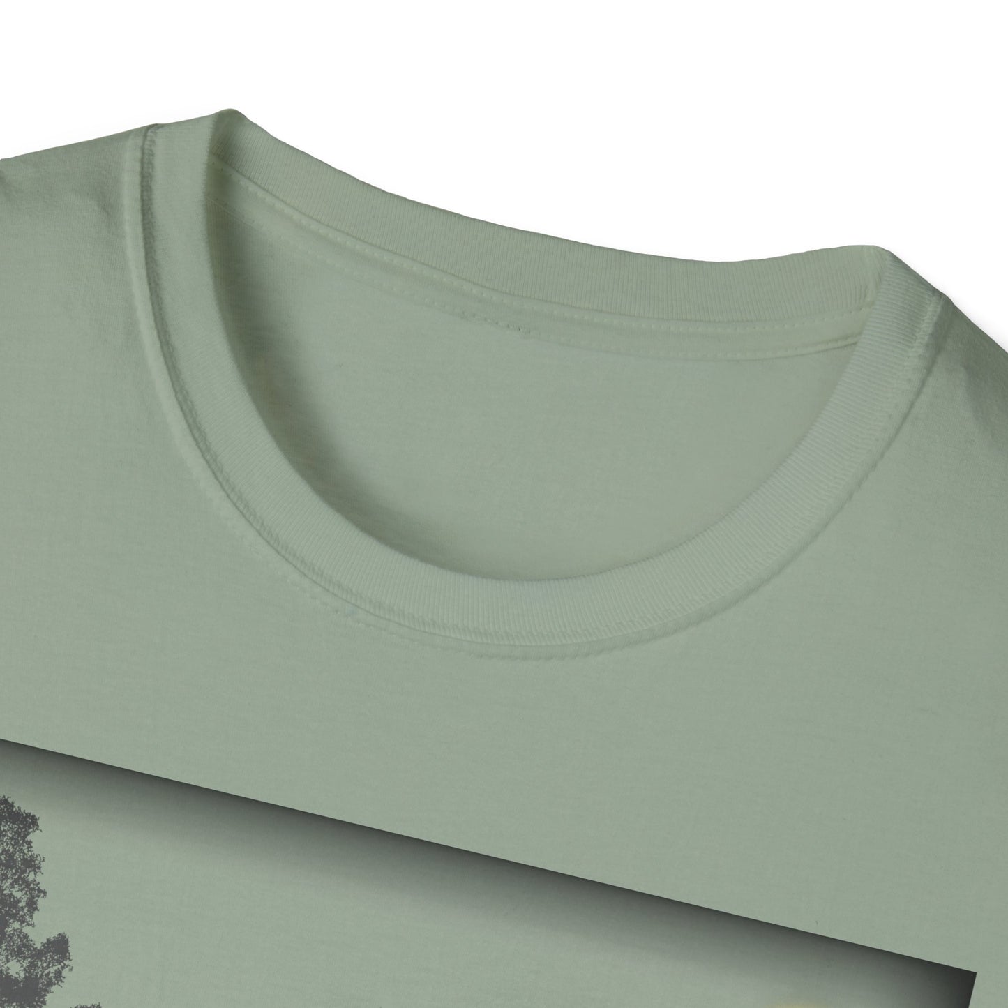 Long Lake Sun Scene - Unisex Softstyle T-Shirt - Casual Comfort for Every Occasion
