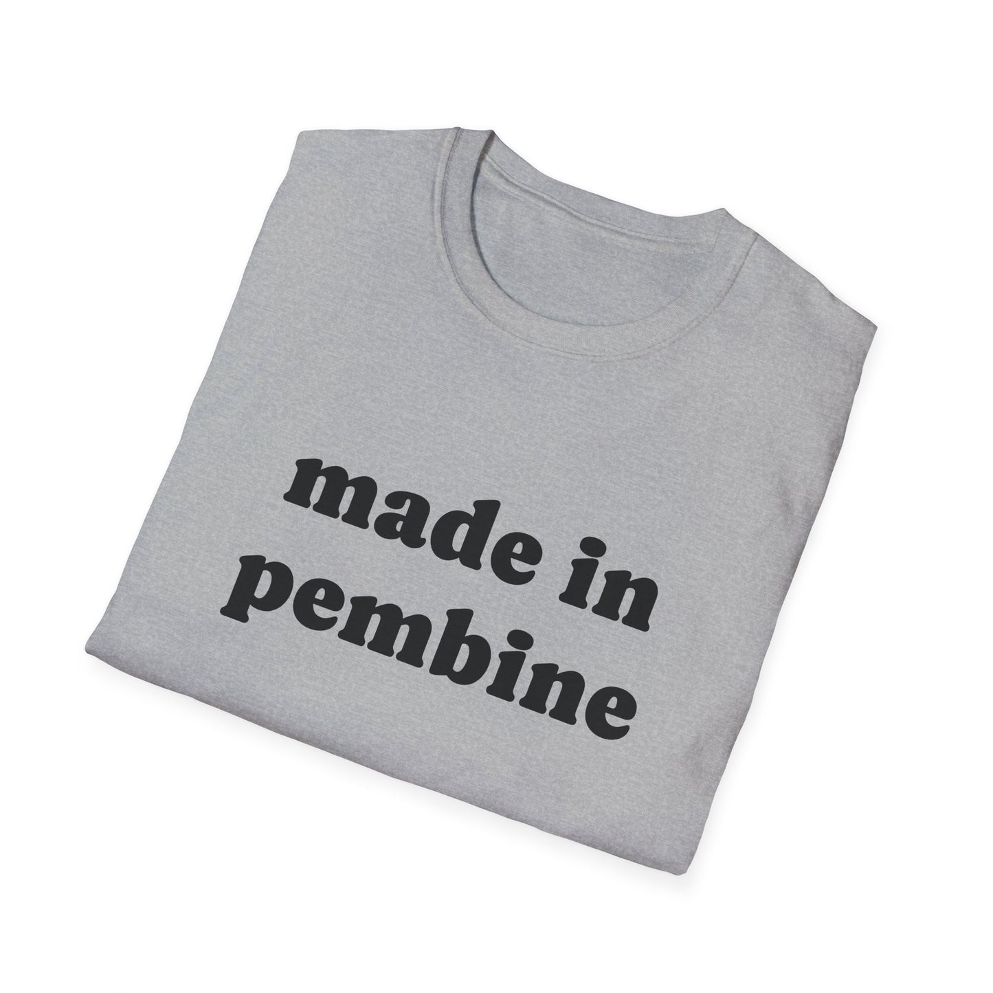 "Made in Pembine" Unisex Softstyle T-Shirt - Casual Comfort for Every Occasion