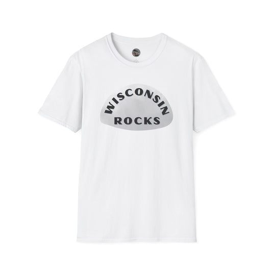 "WISCONSIN ROCKS" Unisex Softstyle T-Shirt - Casual Comfort for Every Occasion