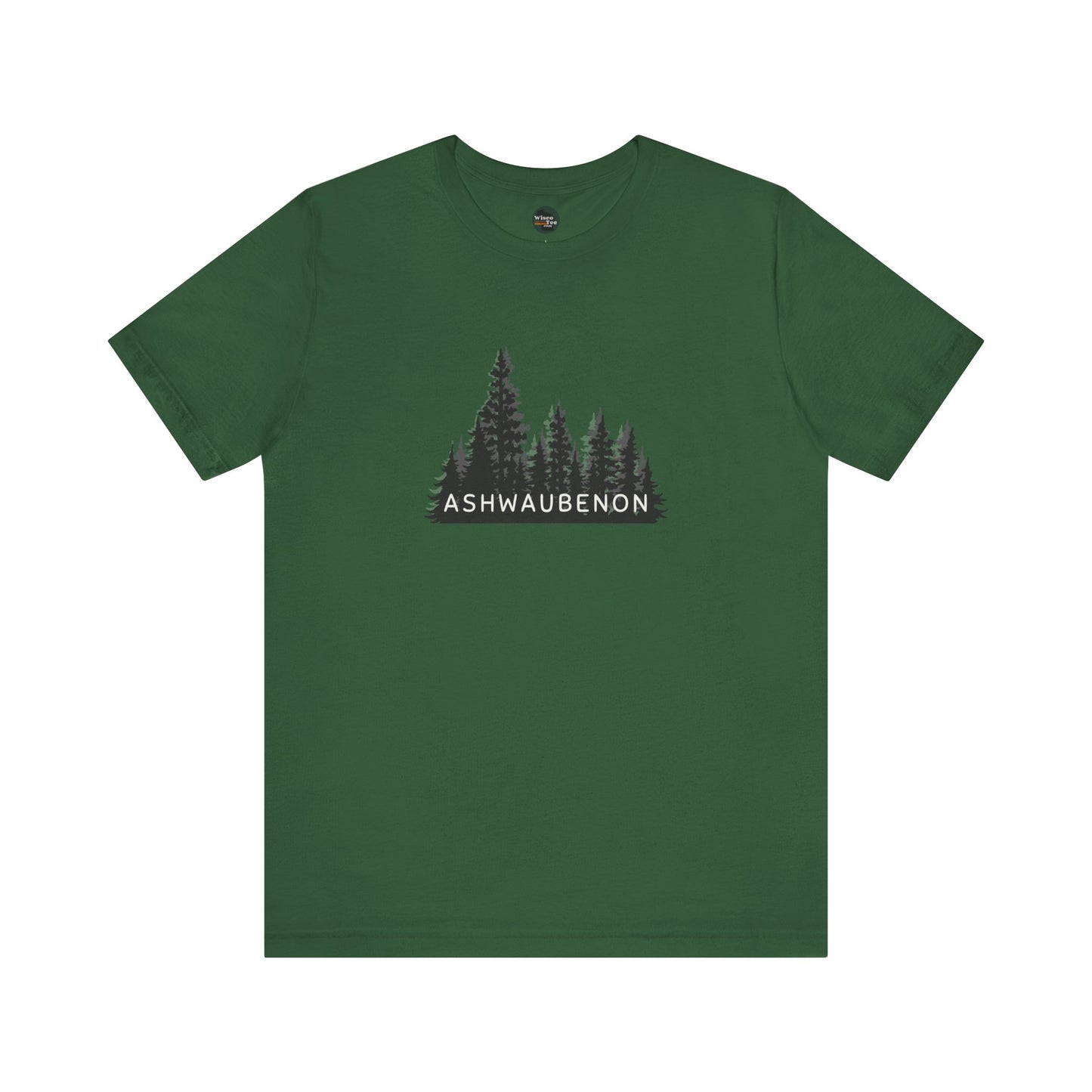 Ashwaubenon Forest Graphic Unisex Tee - Nature Inspired Short Sleeve Shirt