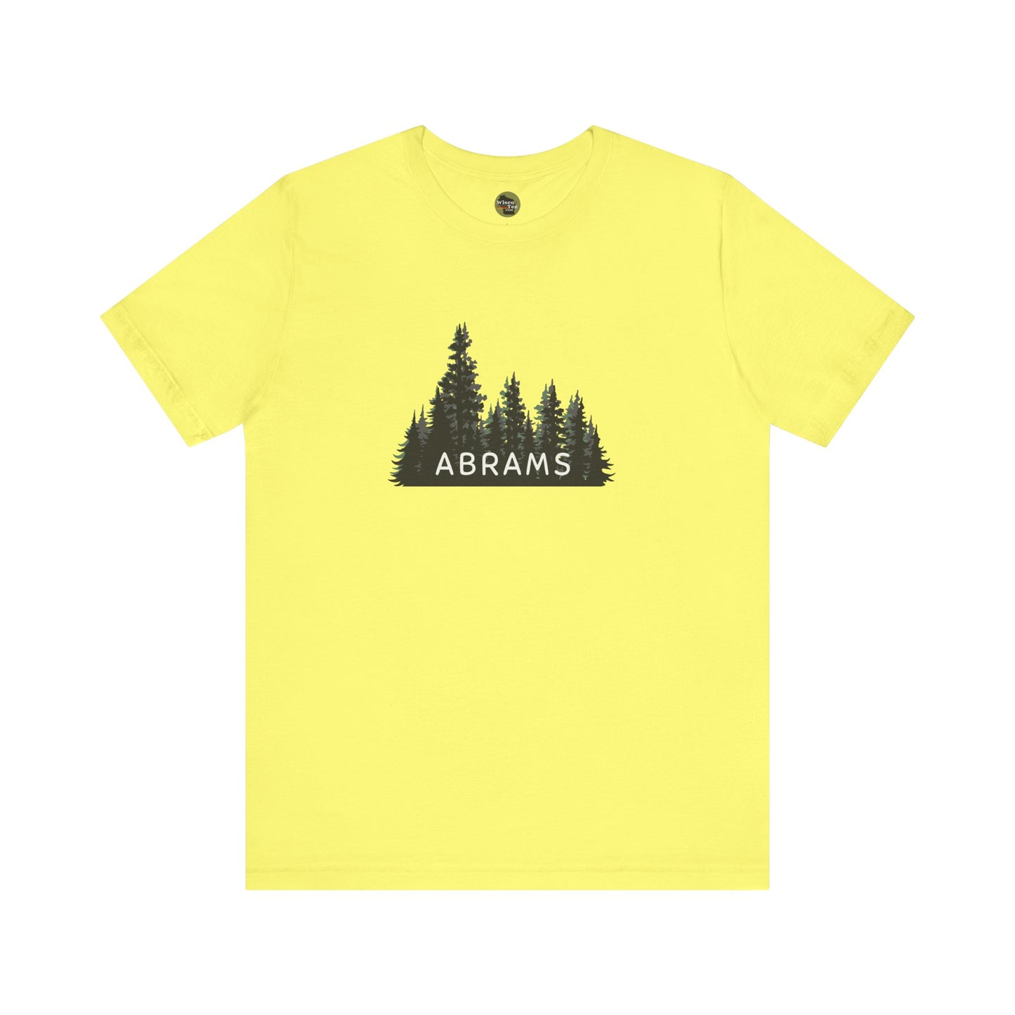 Abrams Forest Graphic Unisex Tee - Nature Inspired Short Sleeve Shirt