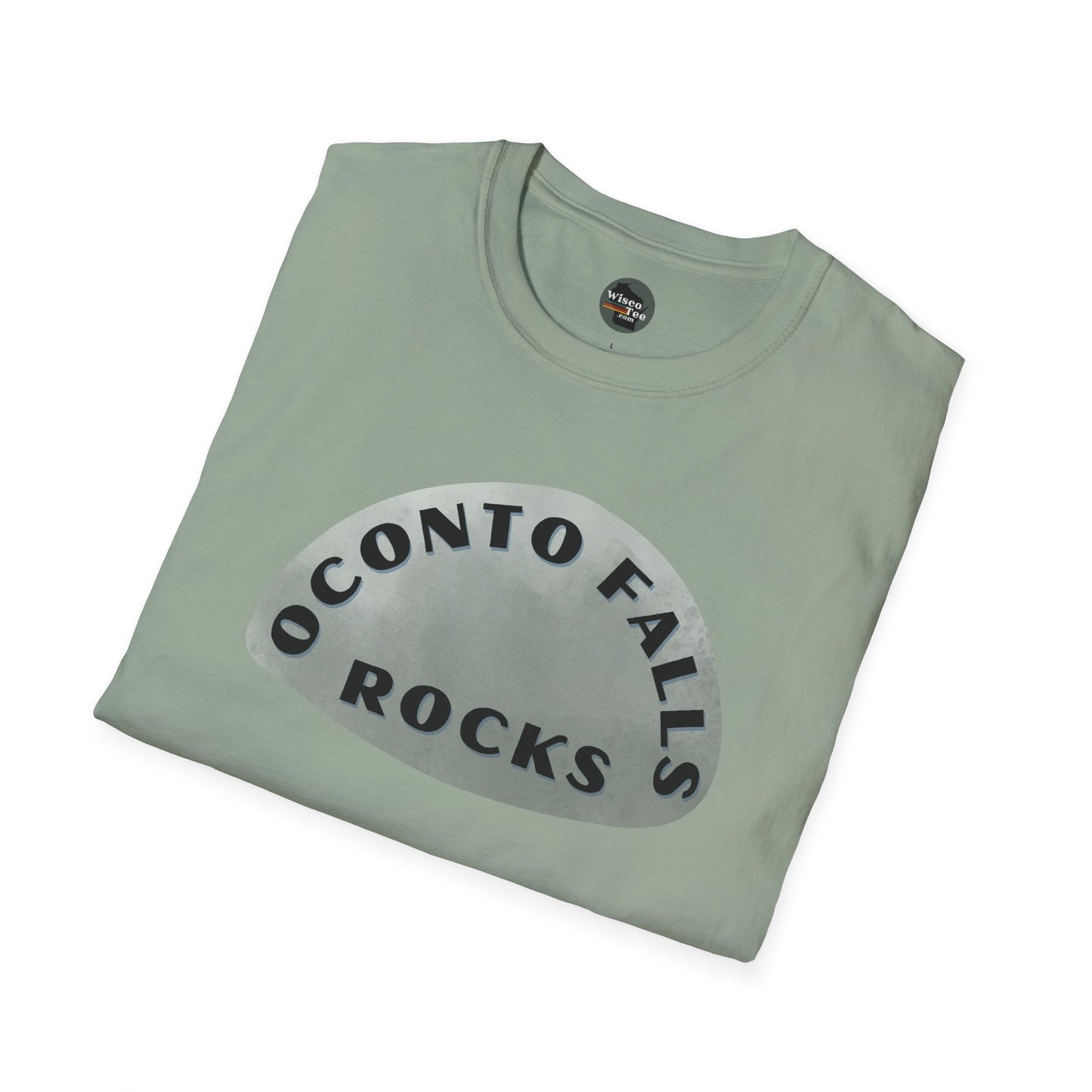 "OCONTO FALLS ROCKS" Unisex Softstyle T-Shirt - Casual Comfort for Every Occasion
