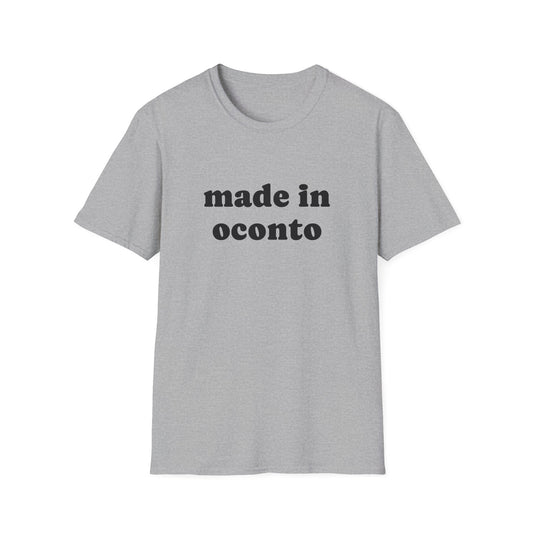 "Made in Oconto" Unisex Softstyle T-Shirt - Casual Comfort for Every Occasion