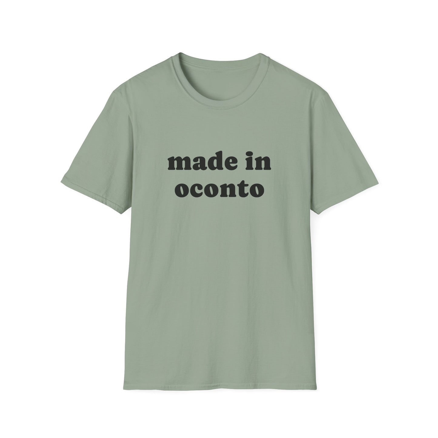 "Made in Oconto" Unisex Softstyle T-Shirt - Casual Comfort for Every Occasion