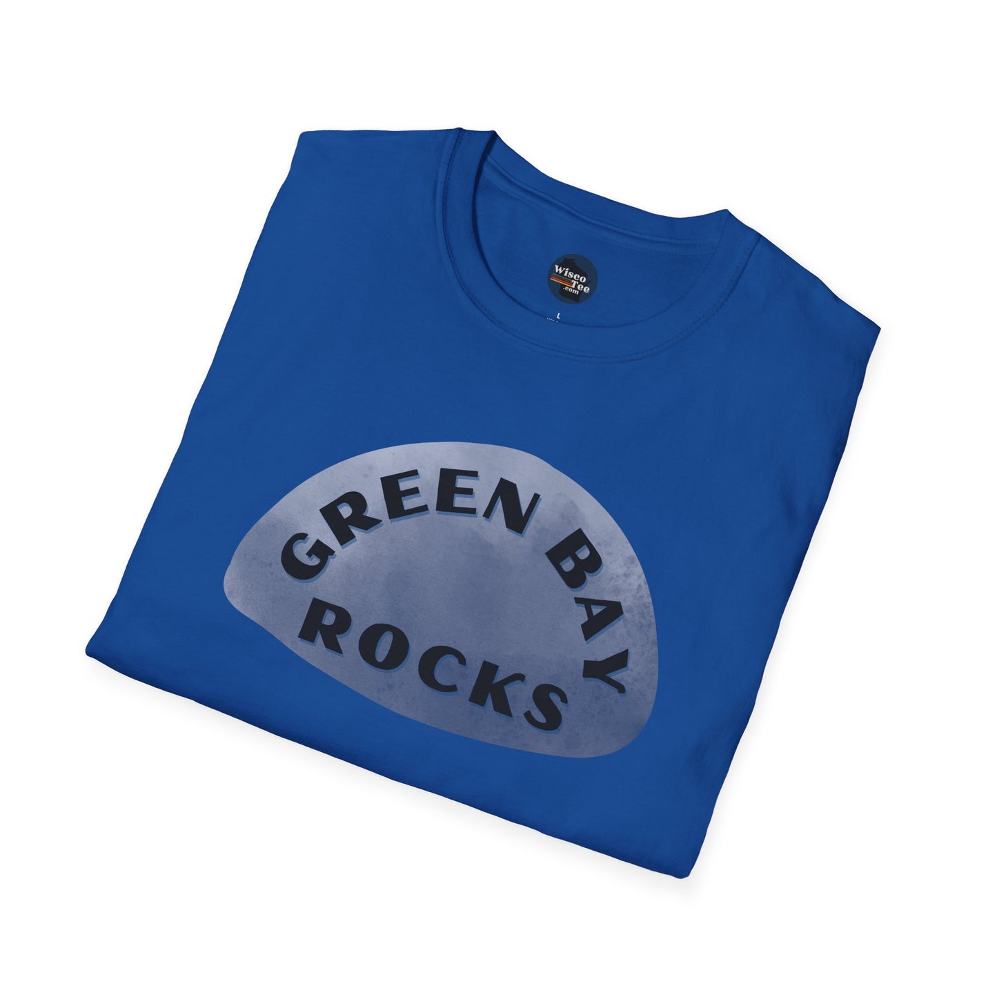 "GREEN BAY ROCKS" Unisex Softstyle T-Shirt - Casual Comfort for Every Occasion