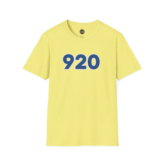 "920" Area Code Pride - Unisex Softstyle T-Shirt - Casual Comfort for Every Occasion