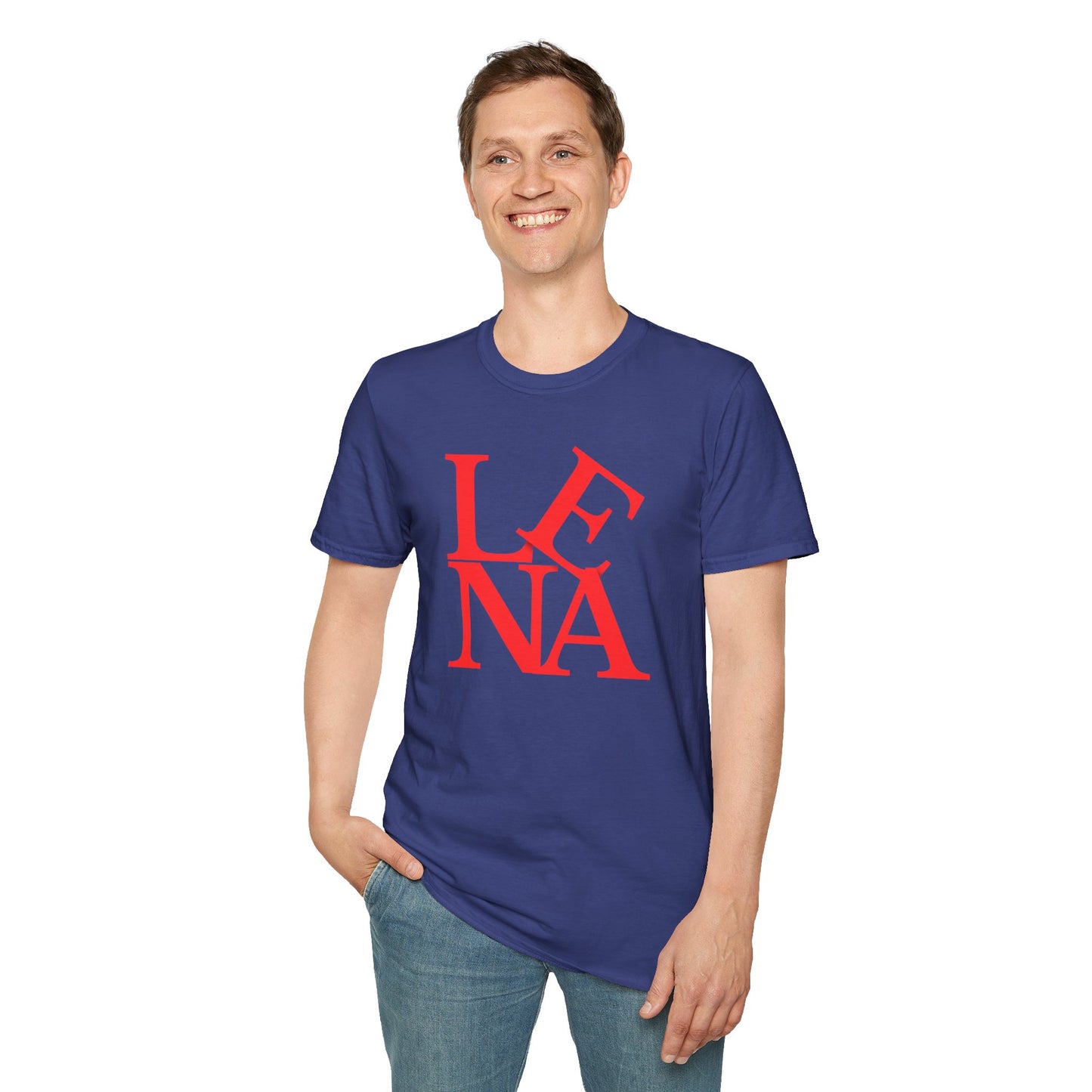 "LENA" Love Stylish Unisex Softstyle T-Shirt - Vintage LENA Design