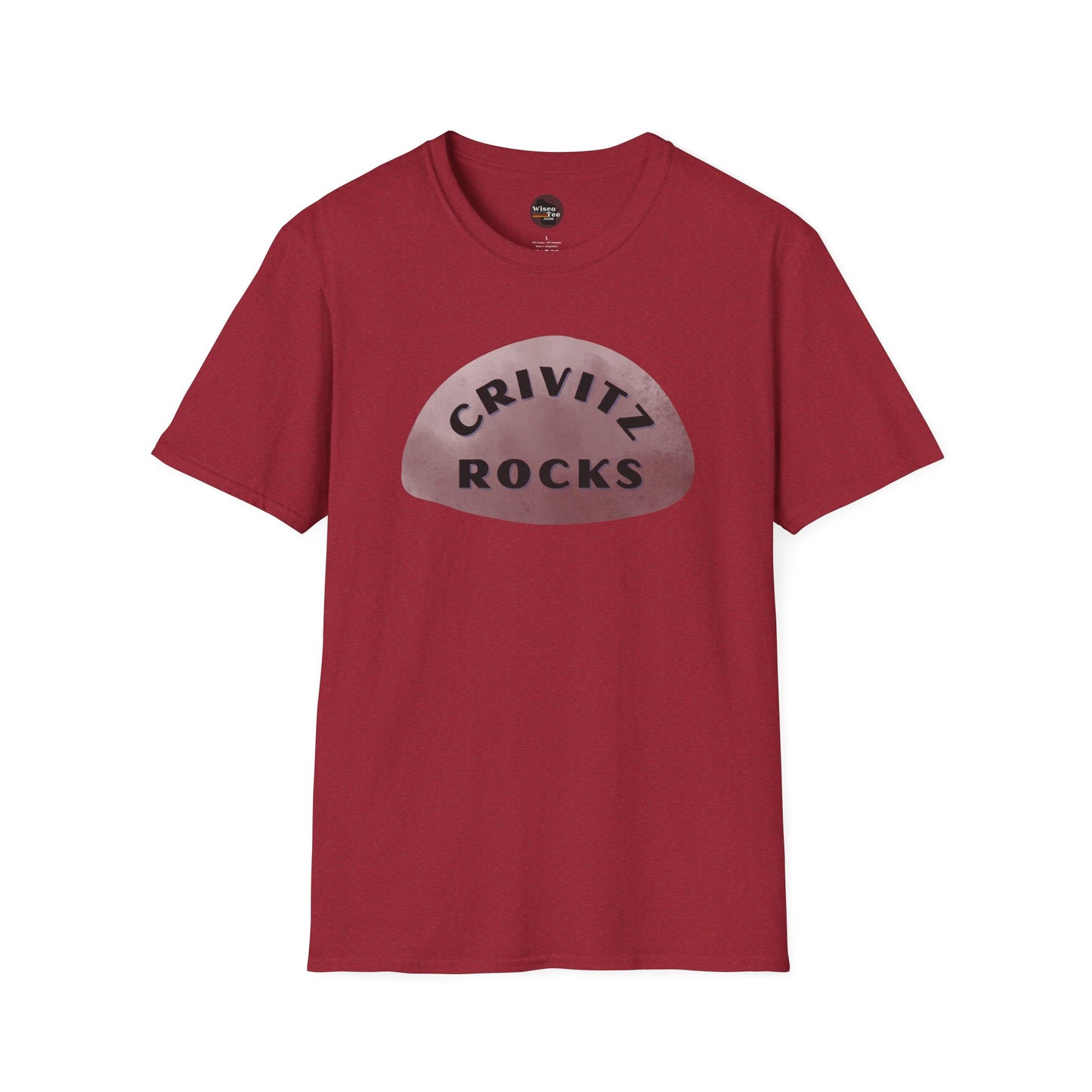 "CRIVITZ ROCKS" Unisex Softstyle T-Shirt - Casual Comfort for Every Occasion