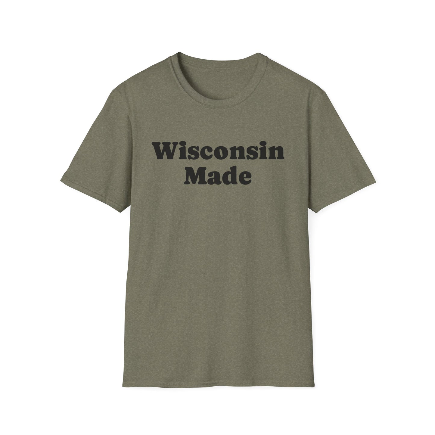 "Wisconsin Made" Unisex Softstyle T-Shirt - Casual Comfort for Every Occasion