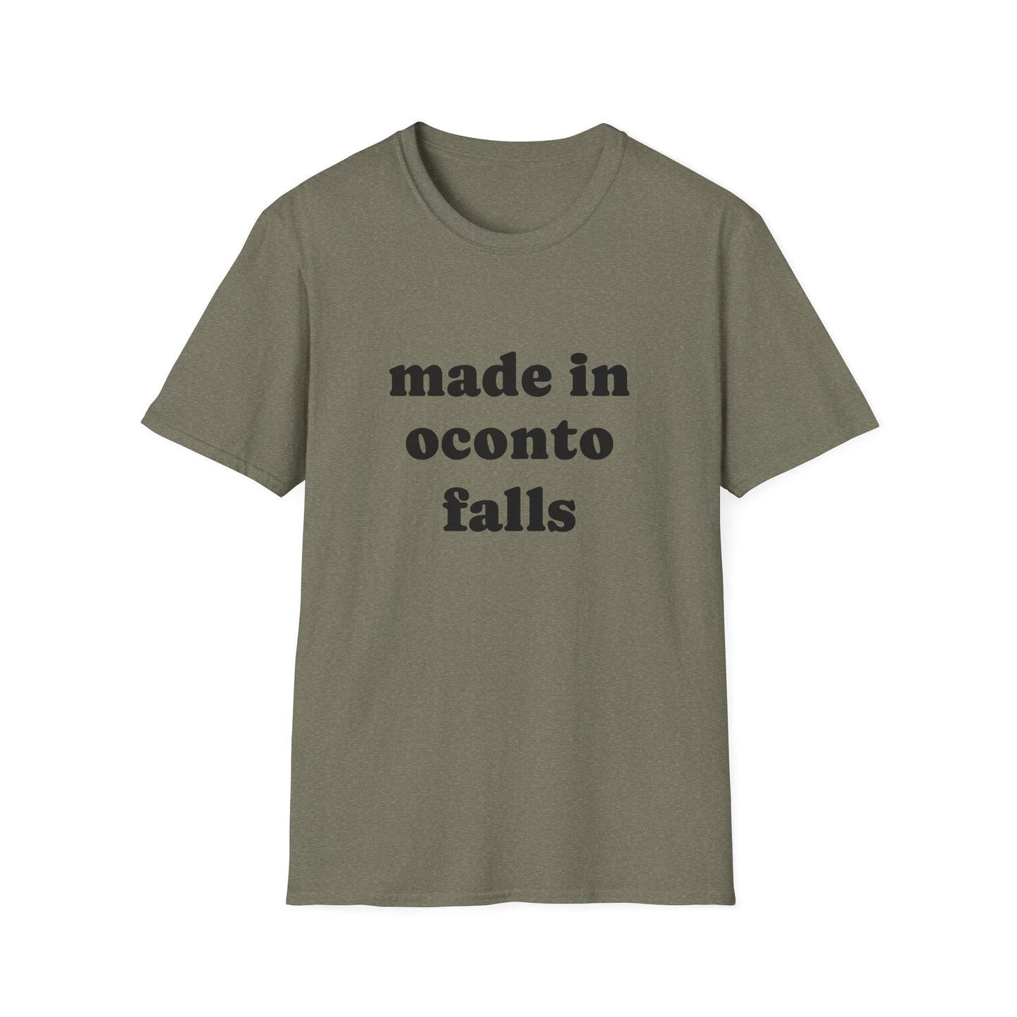 "Made in Oconto Falls" Unisex Softstyle T-Shirt - Casual Comfort for Every Occasion