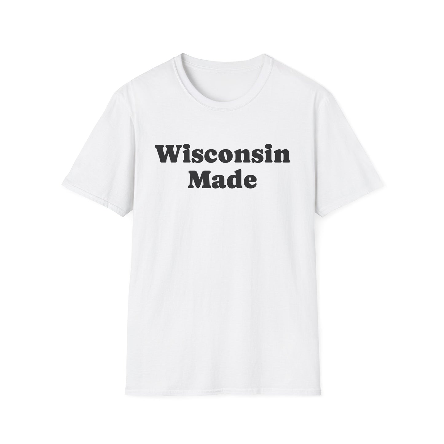 "Wisconsin Made" Unisex Softstyle T-Shirt - Casual Comfort for Every Occasion