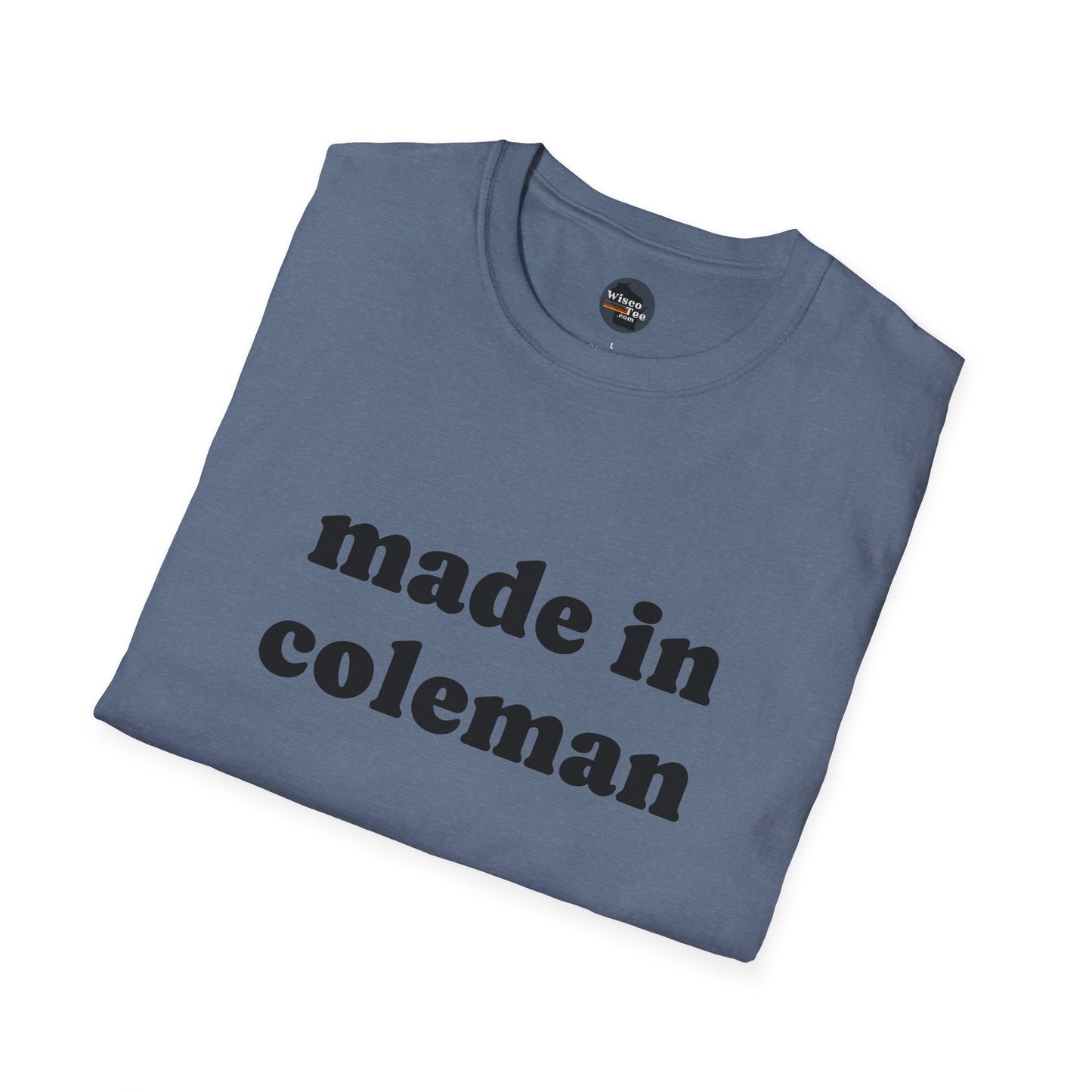"Made in Coleman" Unisex Softstyle T-Shirt - Casual Comfort for Every Occasion