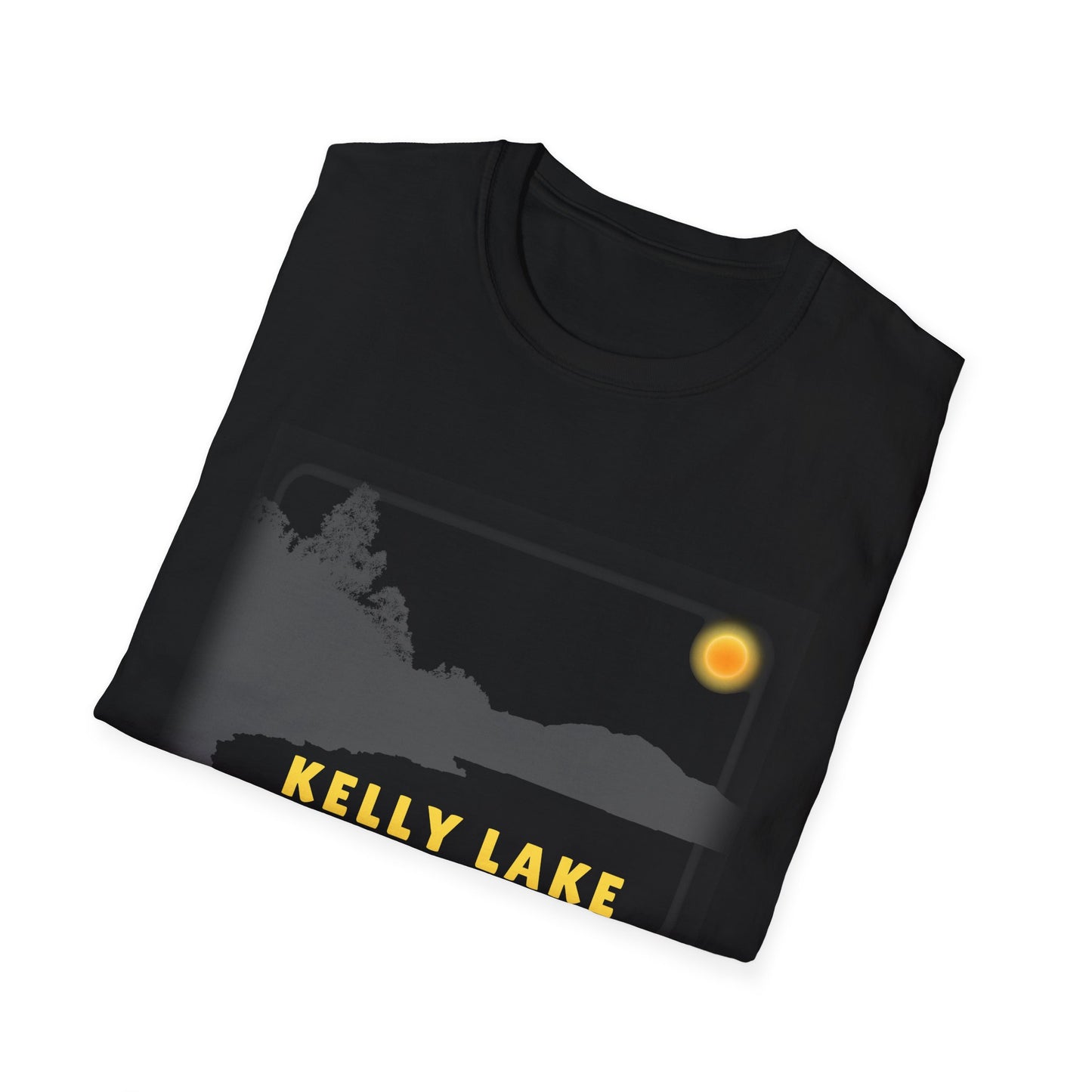 Kelly Lake Sun Scene - Unisex Softstyle T-Shirt - Casual Comfort for Every Occasion