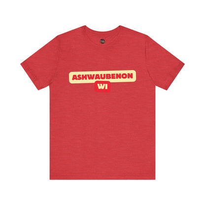 Ashwaubenon WI Tee Shirt - Soft & Comfortable Wisconsin Themed Shirts