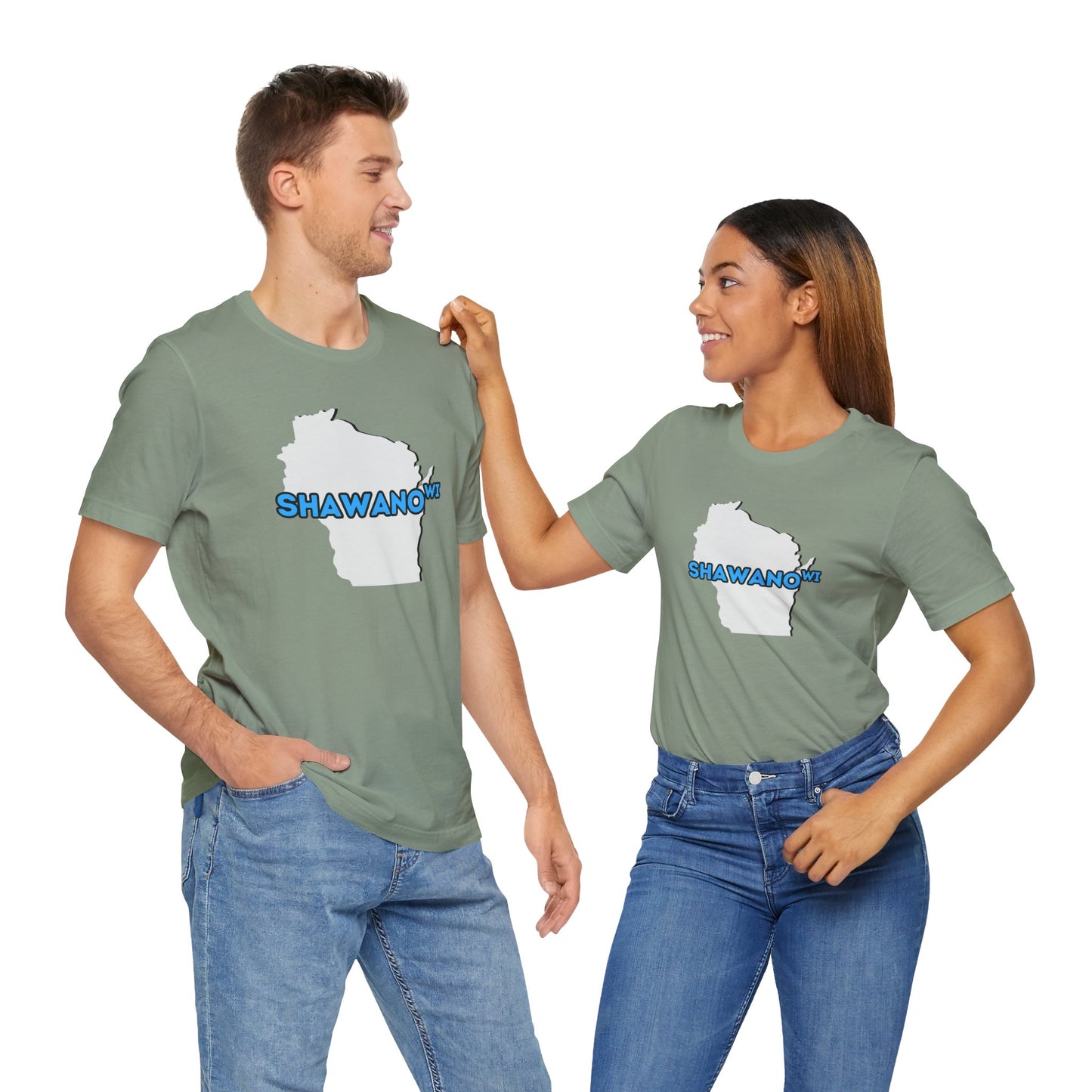 Shawano WI - Wisconsin City Pride T-shirt - Beautifully Soft and Comfortable